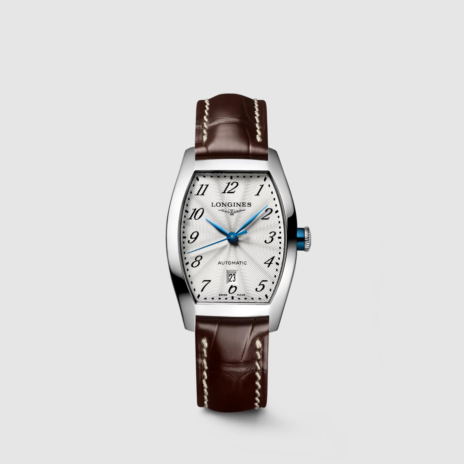 Đồng Hồ Longines Evidenza Nữ 30.6mm Nâu Xám