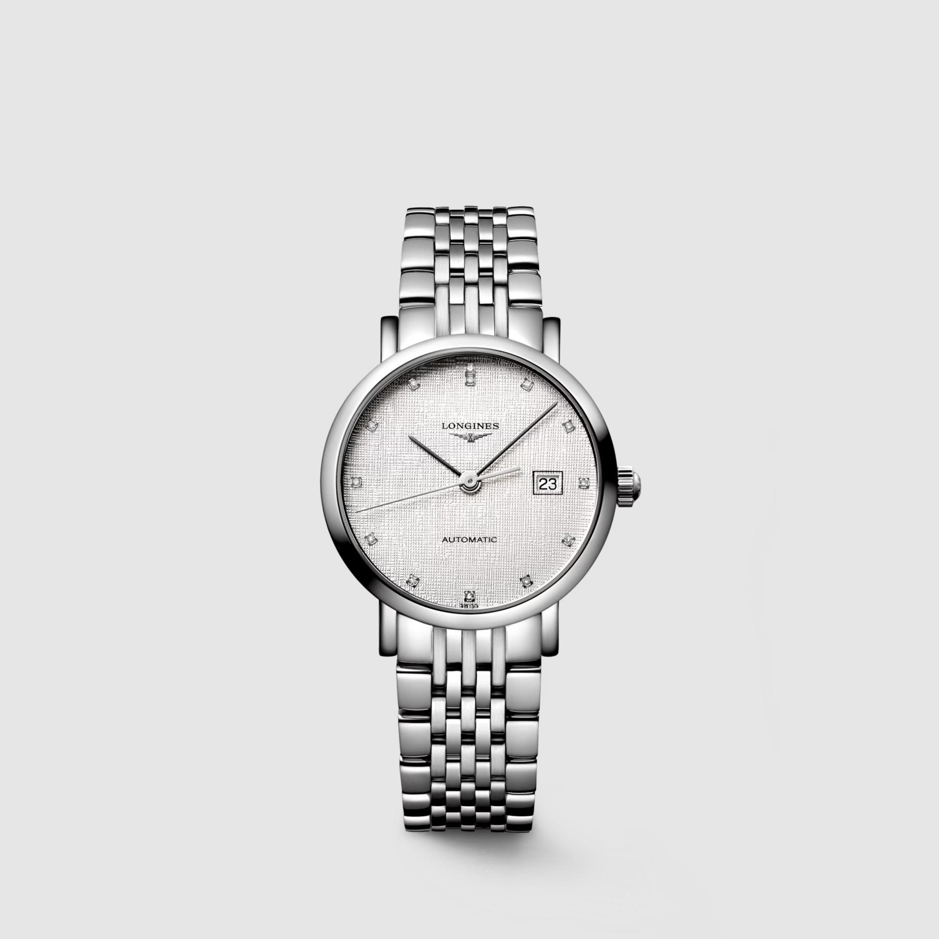 Đồng Hồ Longines The Longines Elegant Collection 29mm Nữ Bạc