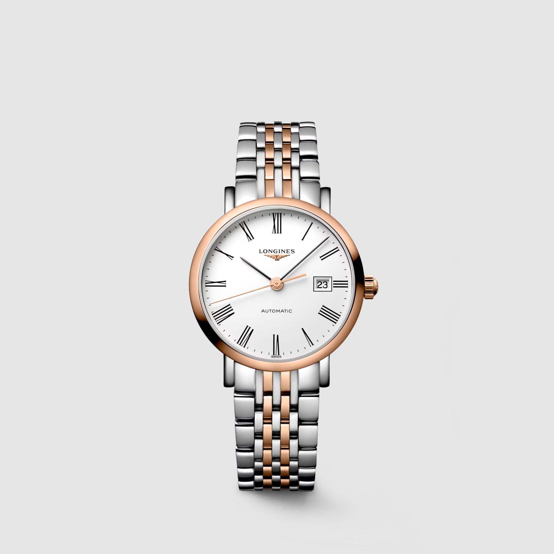 Đồng Hồ Longines The Longines Elegant Collection Nữ 29mm Xám Hồng