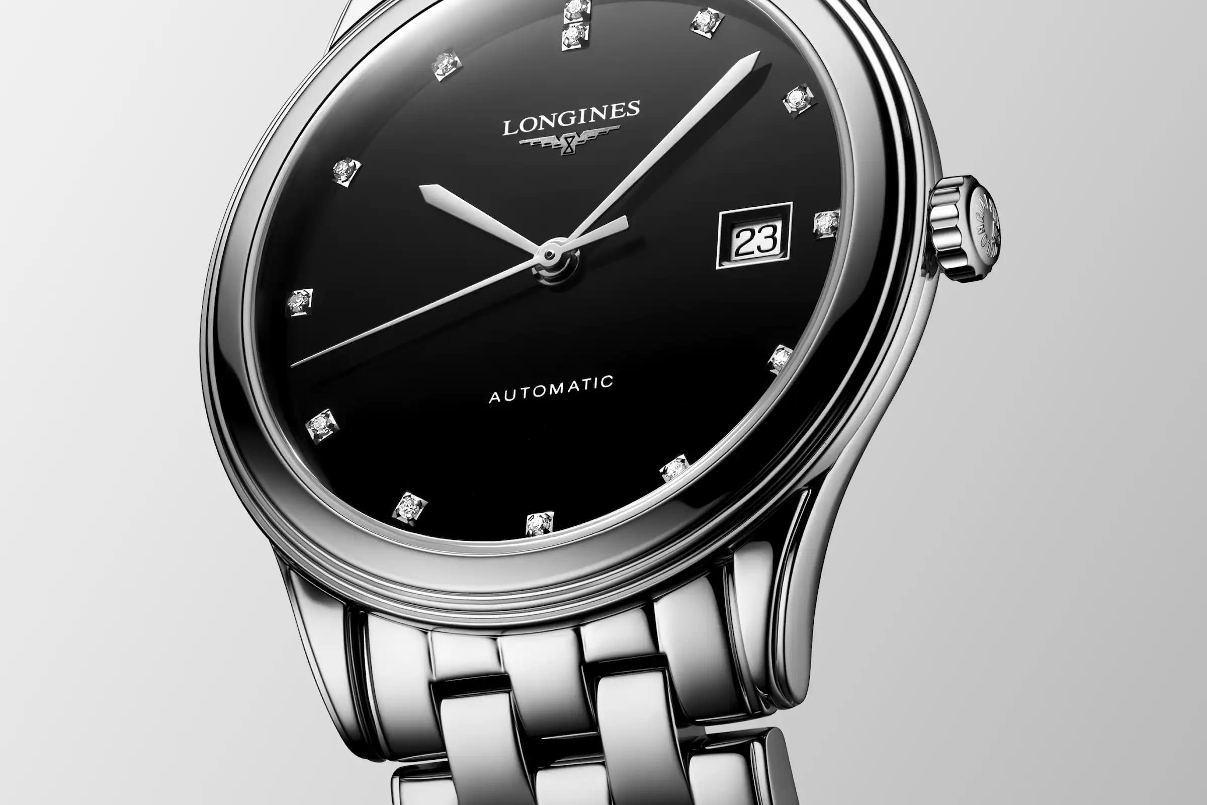 Đồng Hồ Longines Flagship Nam 38.5mm Xám Đen