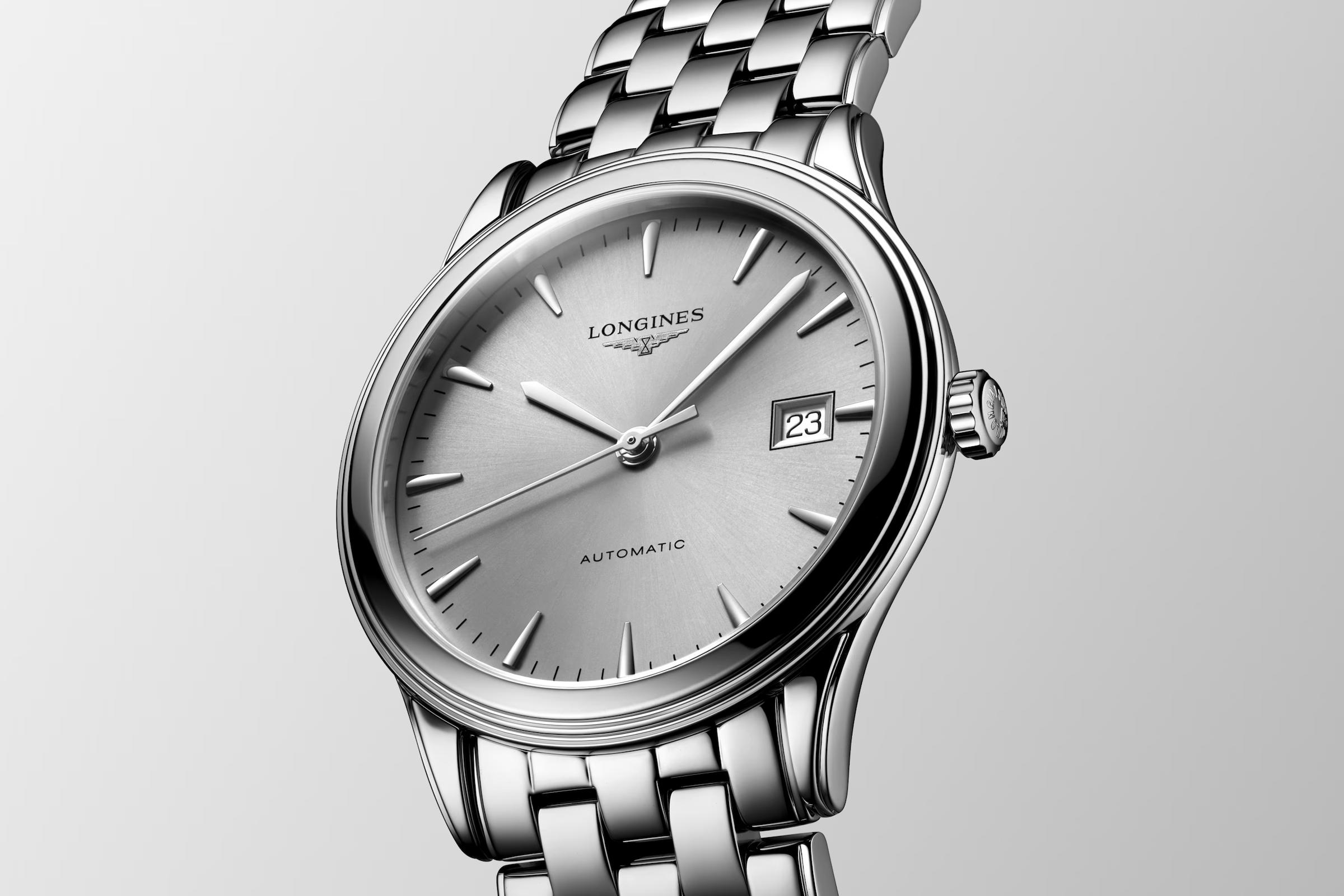 Đồng Hồ Longines Flagship Nam 38.5mm Xám