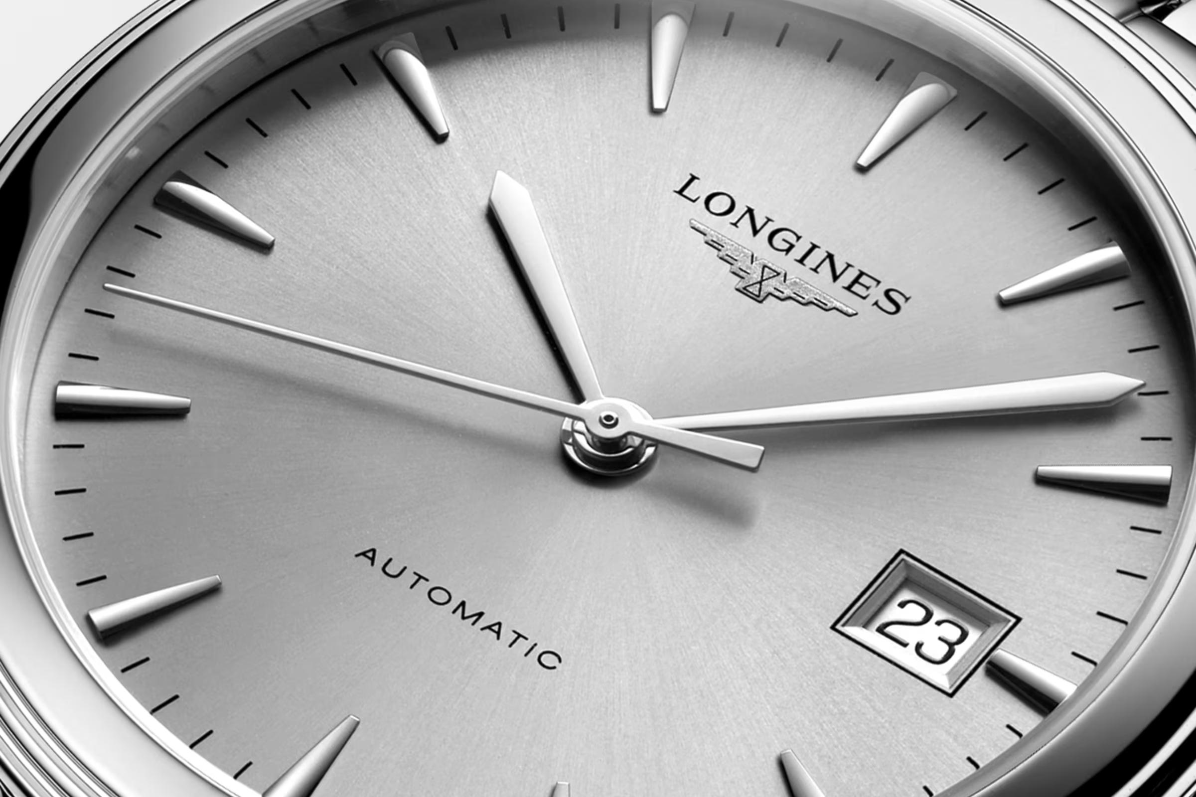 Đồng Hồ Longines Flagship Nam 38.5mm Xám