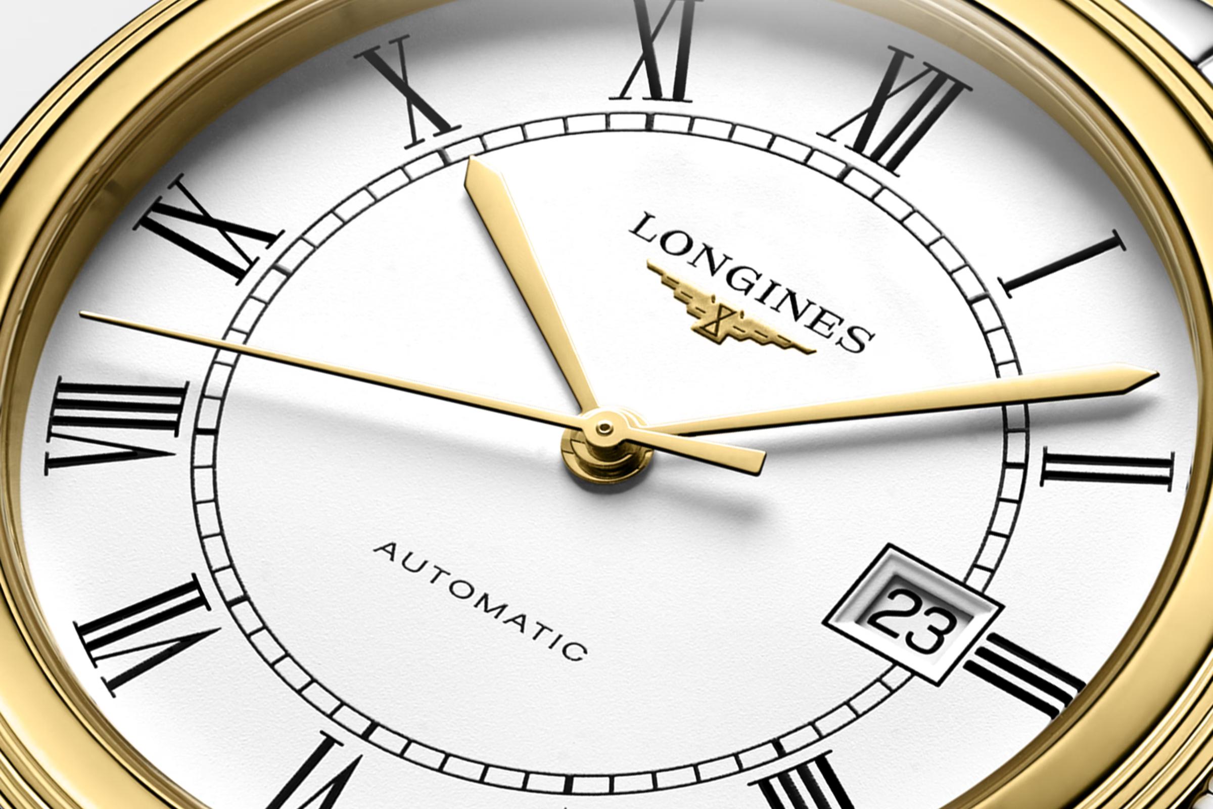 Đồng Hồ Longines Flagship Nam 40mm Bạc Trắng