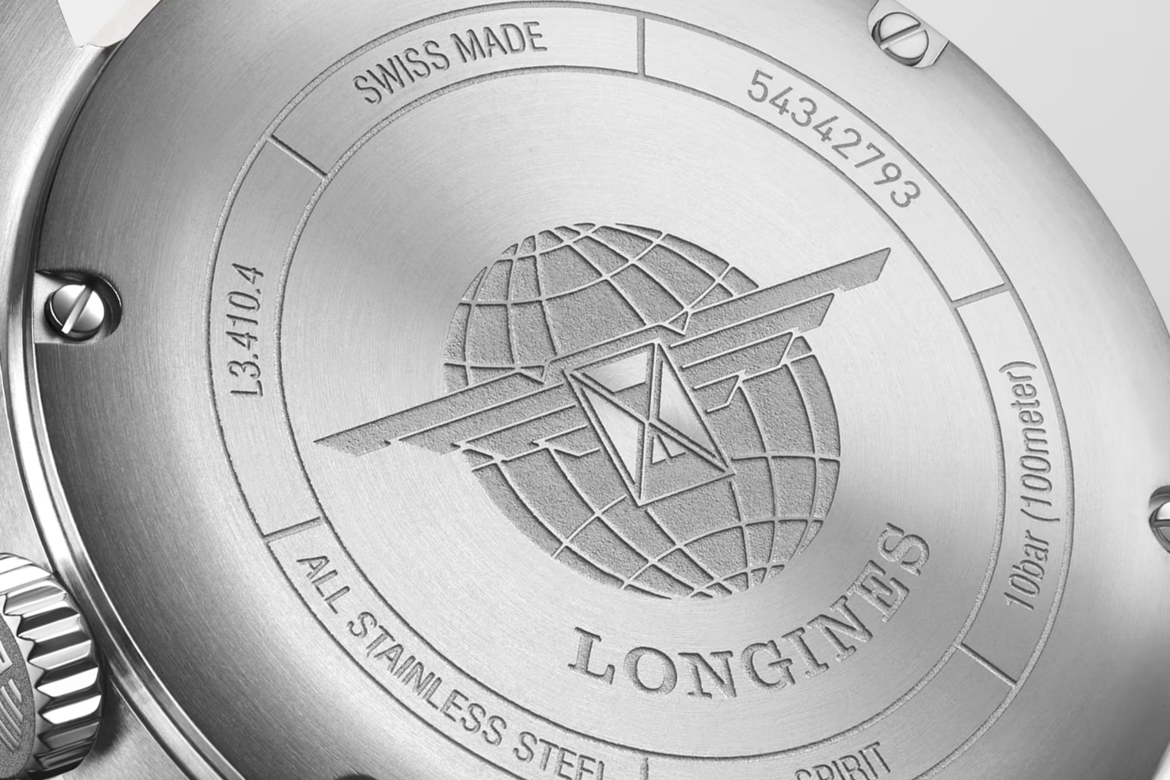 Đồng Hồ Longines Spirit Nam 37mm Nâu Đen