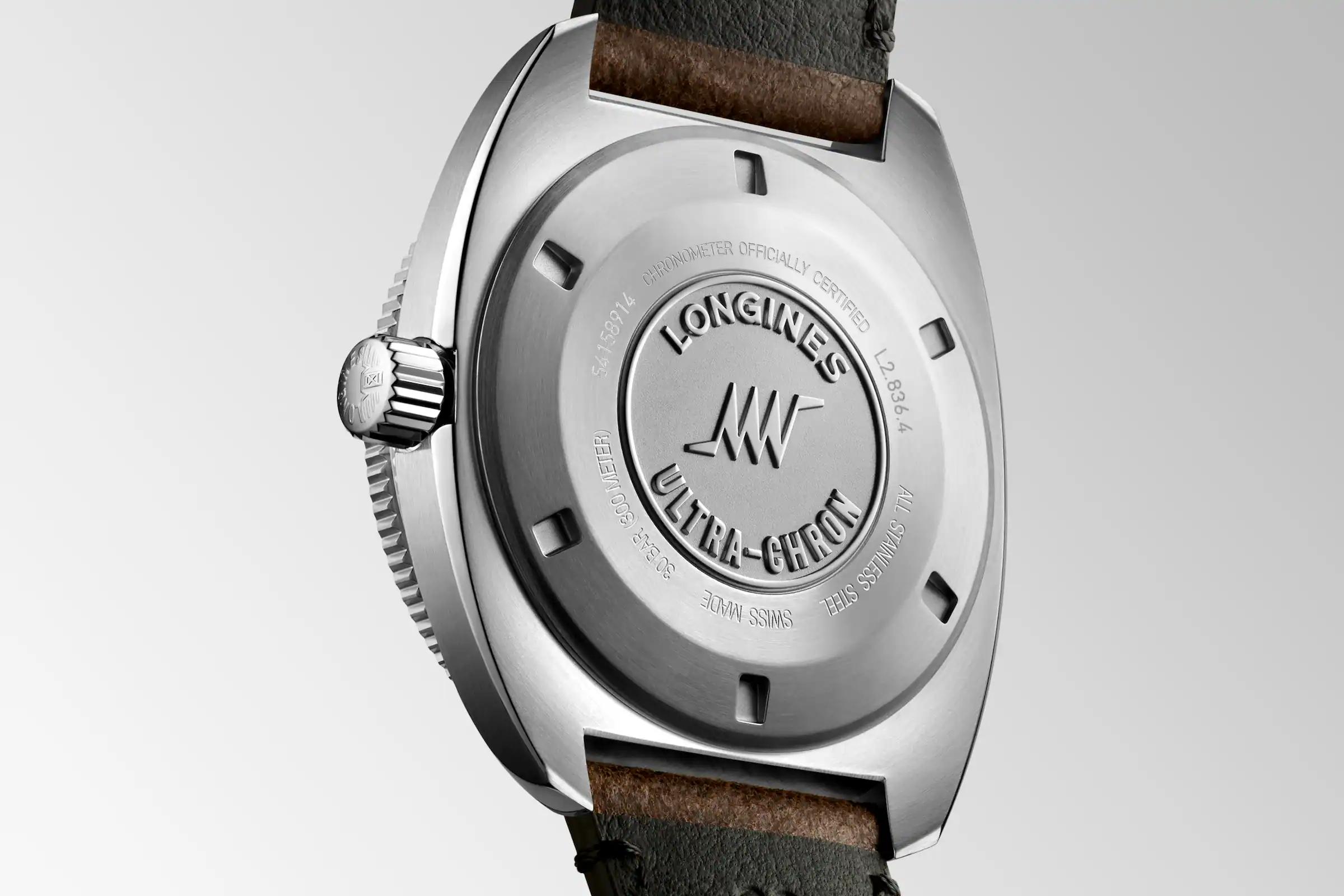 Đồng Hồ Longines Ultra-Chron Box Edition Nam 43mm Nâu Đen