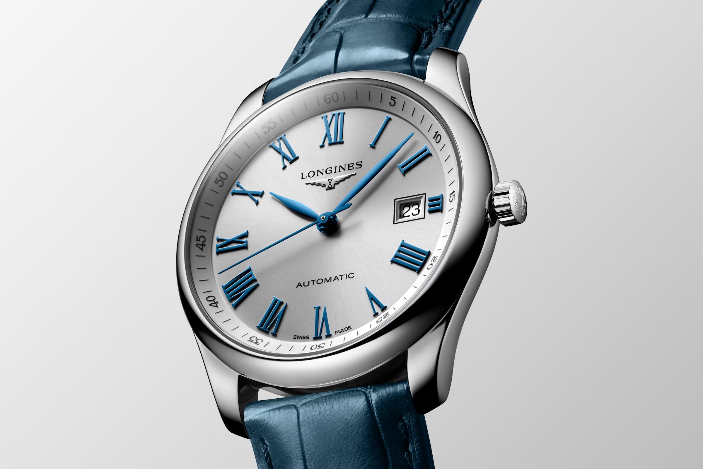 Đồng Hồ Longines The Longines Master Collection Nam 40mm Xám Xanh