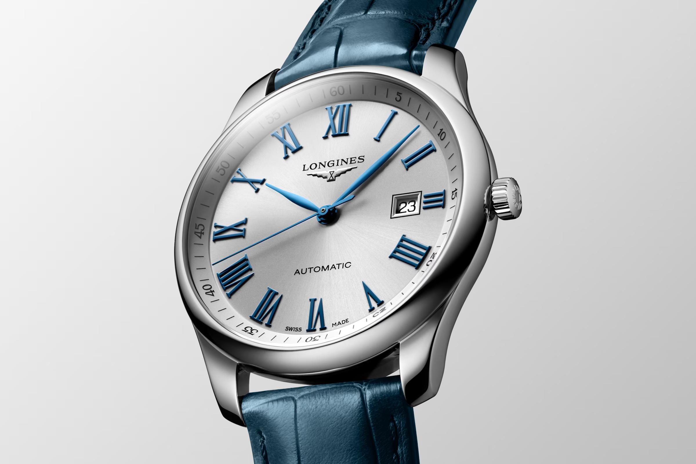 Đồng Hồ Longines The Longines Master Collection Nam 42mm Xanh Bạc