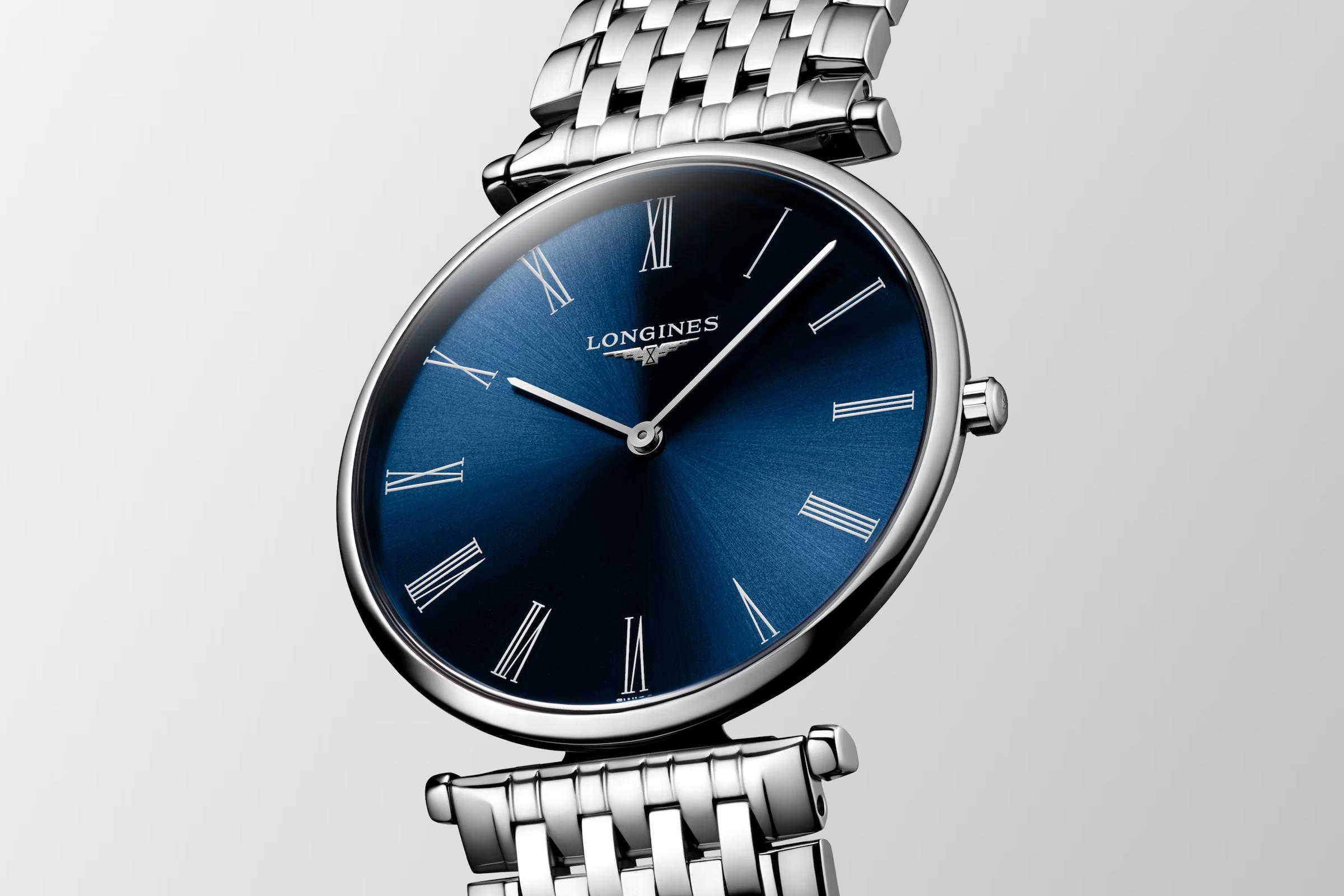 Đồng Hồ Longines La Grande Classique De Longines Nam 36mm Xanh Xám