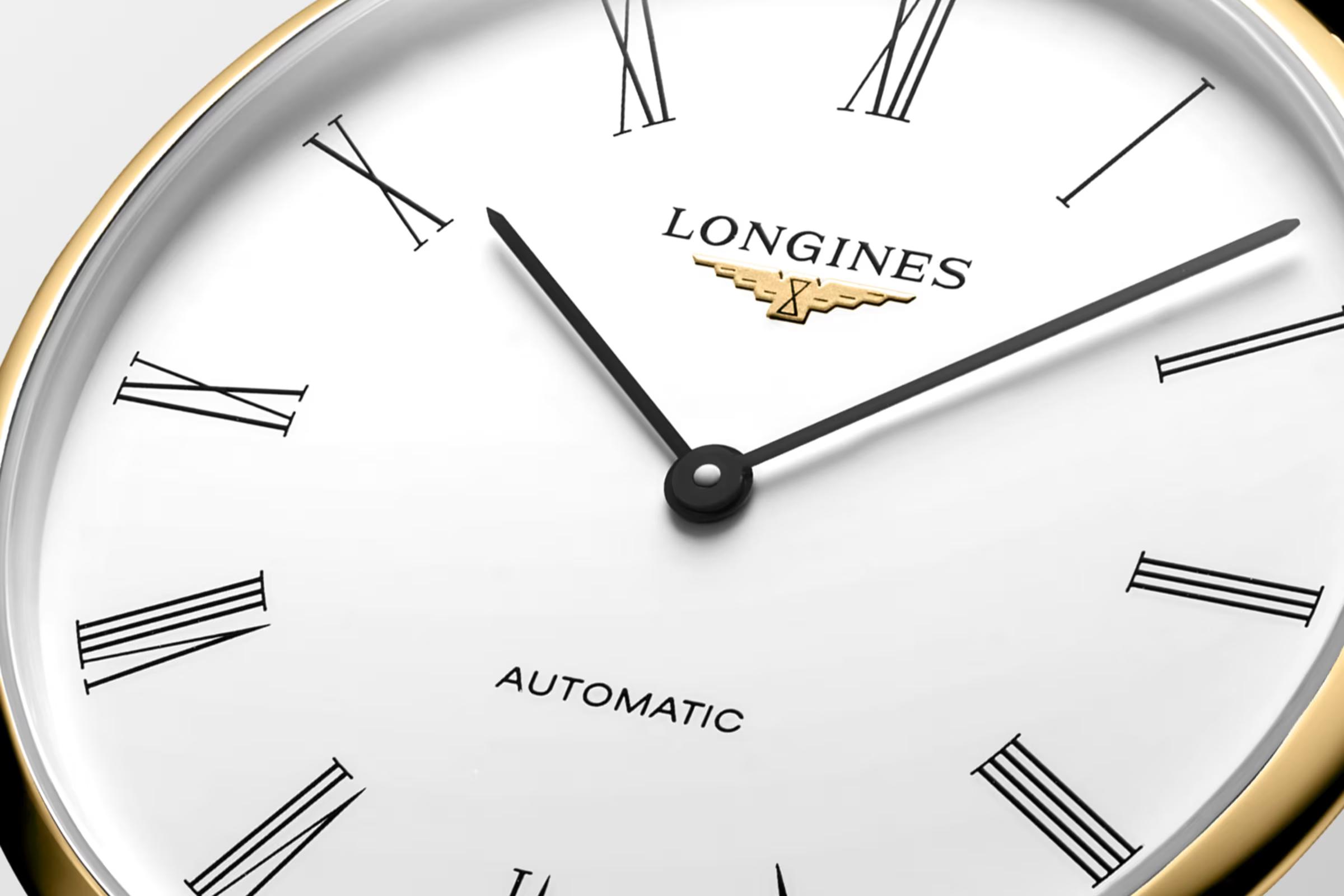 Đồng Hồ Longines La Grande Classique De Longines 38mm Nam Trắng Đen