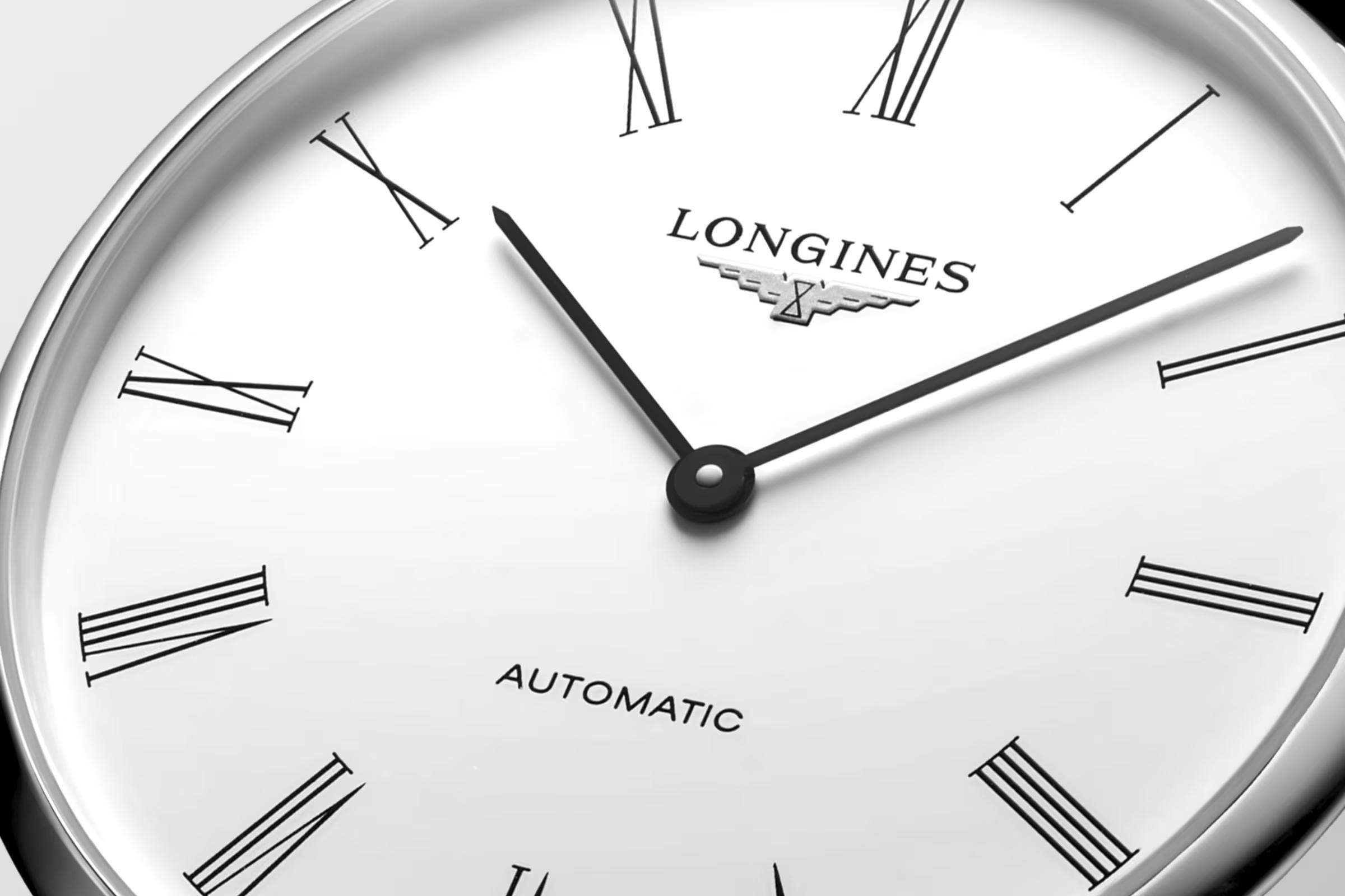 Đồng Hồ Longines La Grande Classique De Longines Nam 38mm Trắng Đen