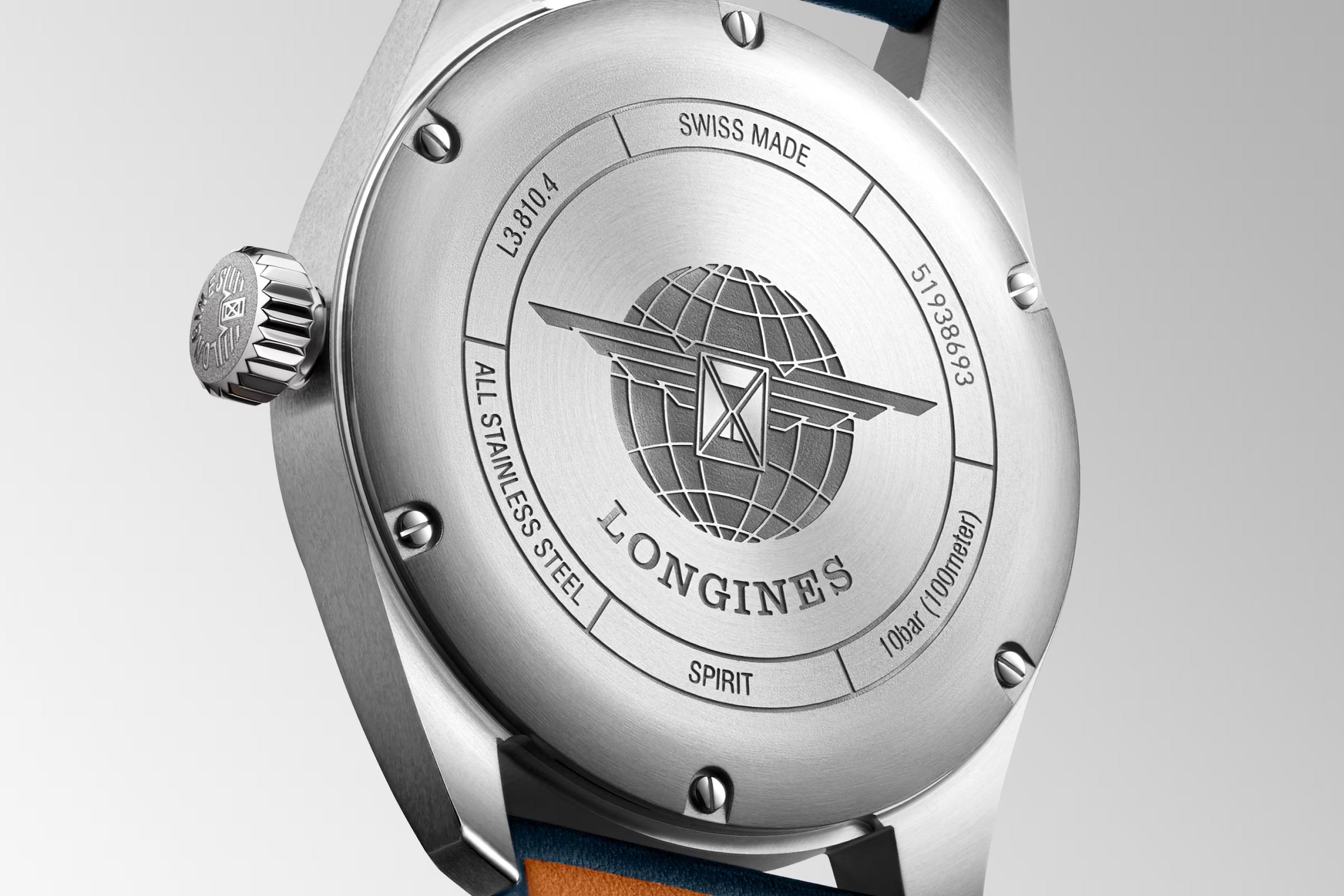 Đồng Hồ Longines Spirit Nam 40mm Xanh