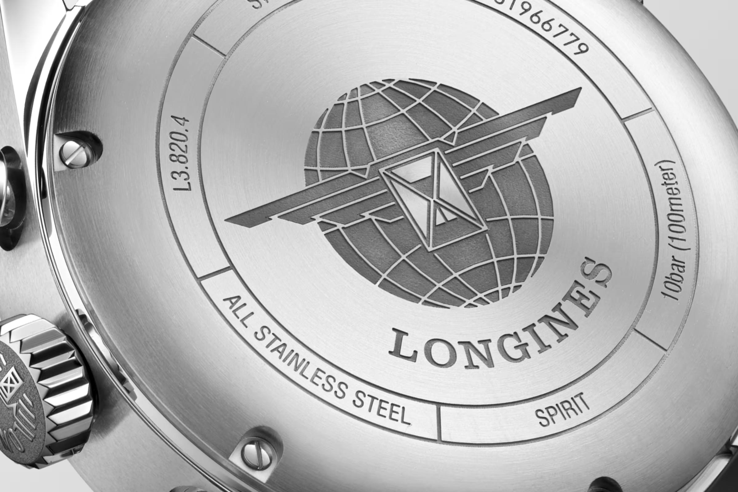 Đồng Hồ Longines Spirit Nam 42mm Nâu Đen