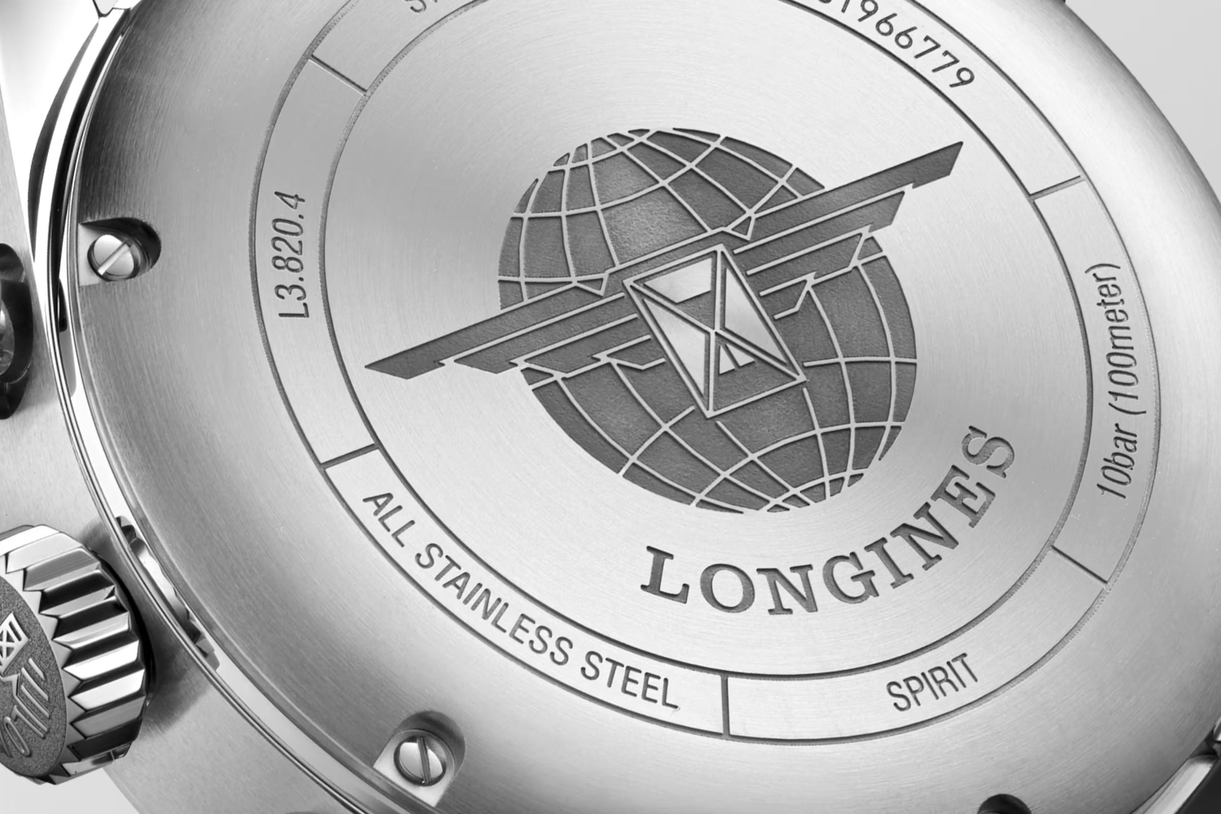 Đồng Hồ Longines Spirit Nam 42mm Nâu Xám