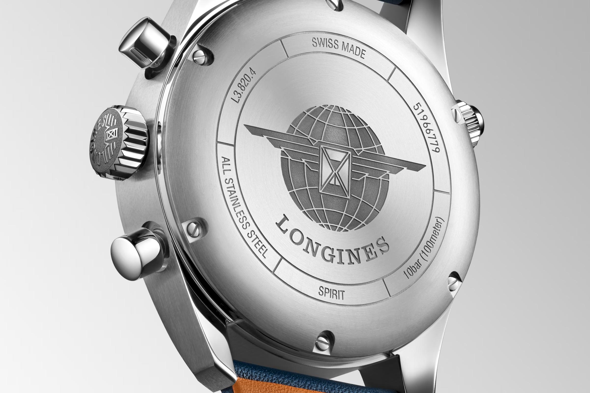 Đồng Hồ Longines Spirit Nam 42mm Xanh