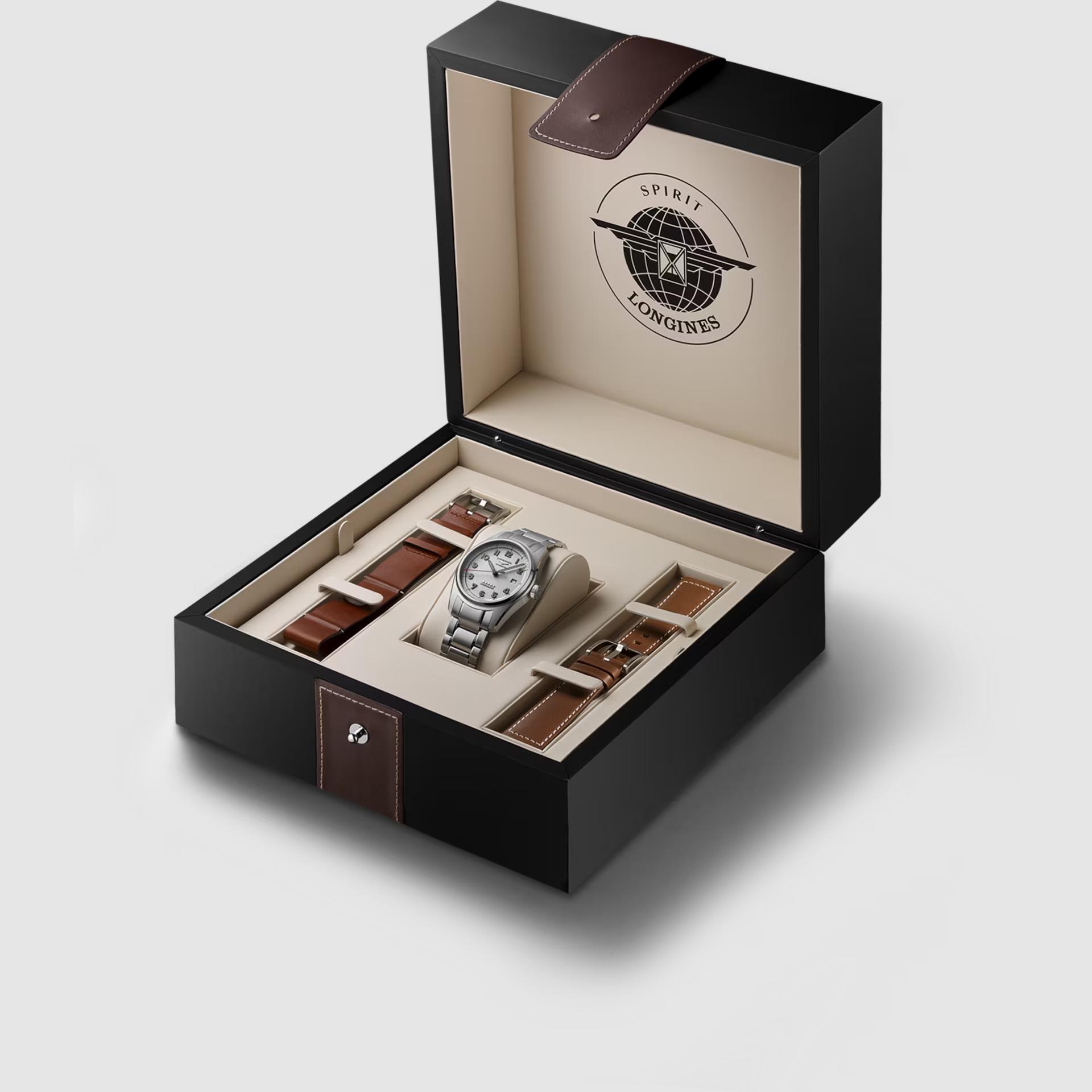 Đồng Hồ Longines Spirit Prestige Edition Nam 40mm Bạc