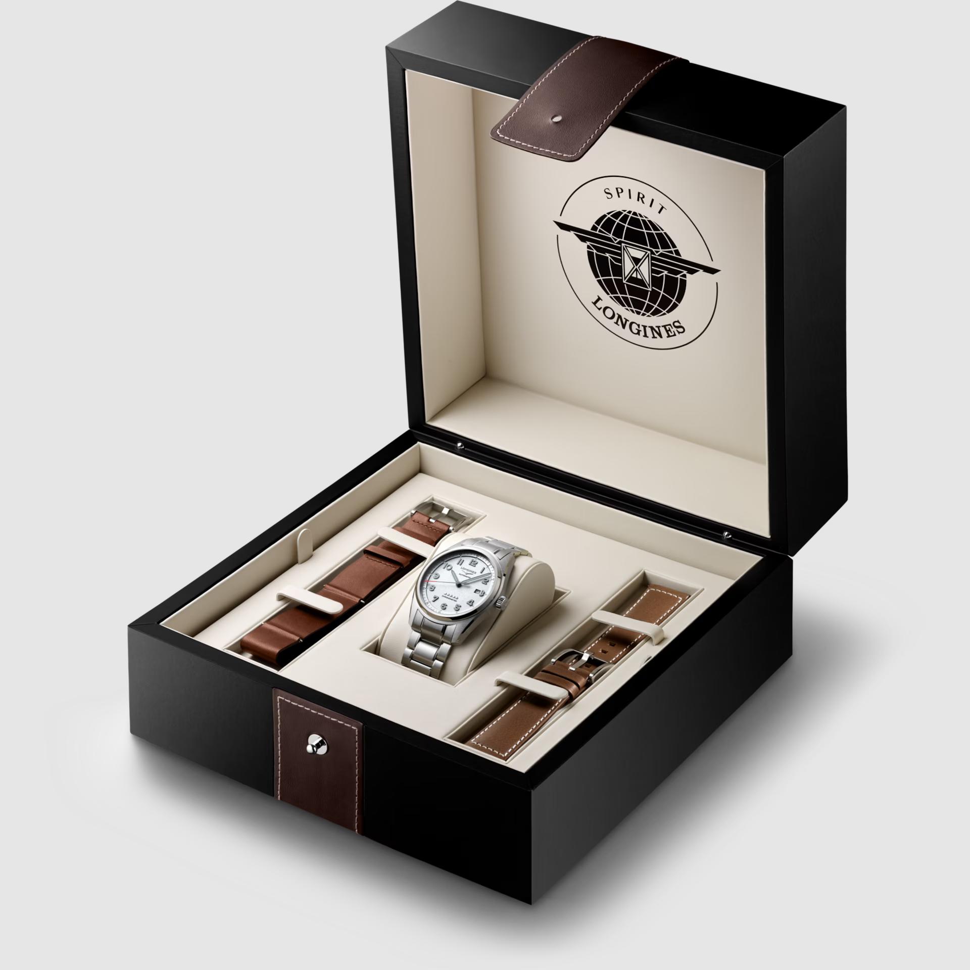 Đồng Hồ Longines Spirit Prestige Edition Nam 42mm Bạc