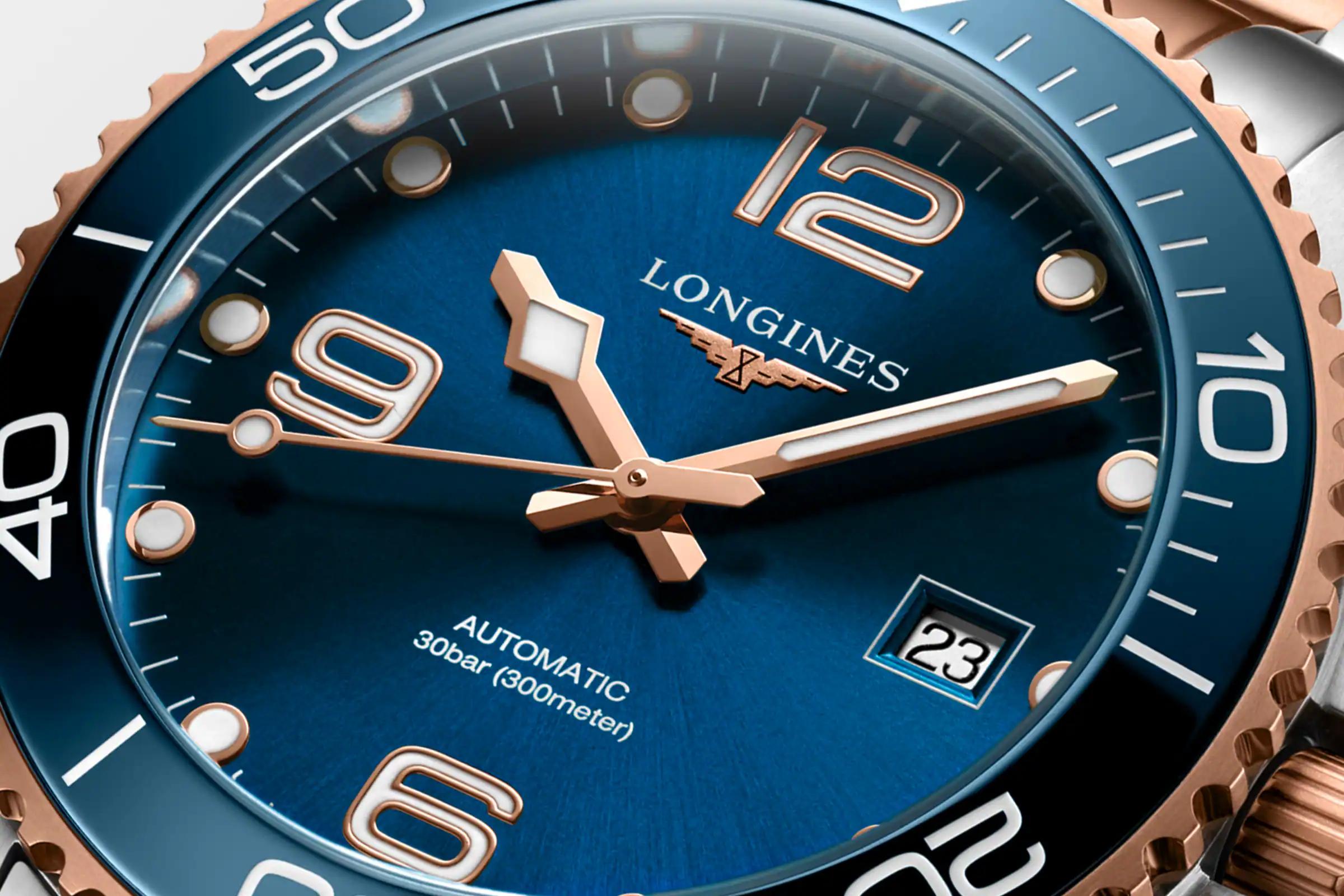 Đồng Hồ Longines Hydroconquest Nam 41mm Xanh Hồng