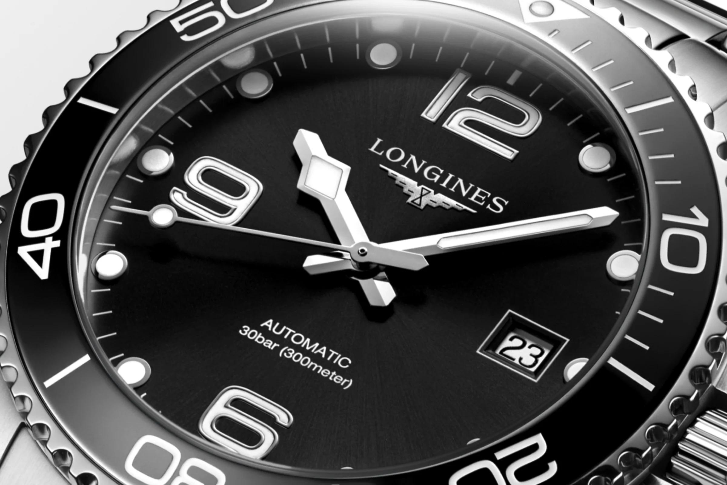 Đồng Hồ Longines Hydroconquest Nam 41mm Xám Đen