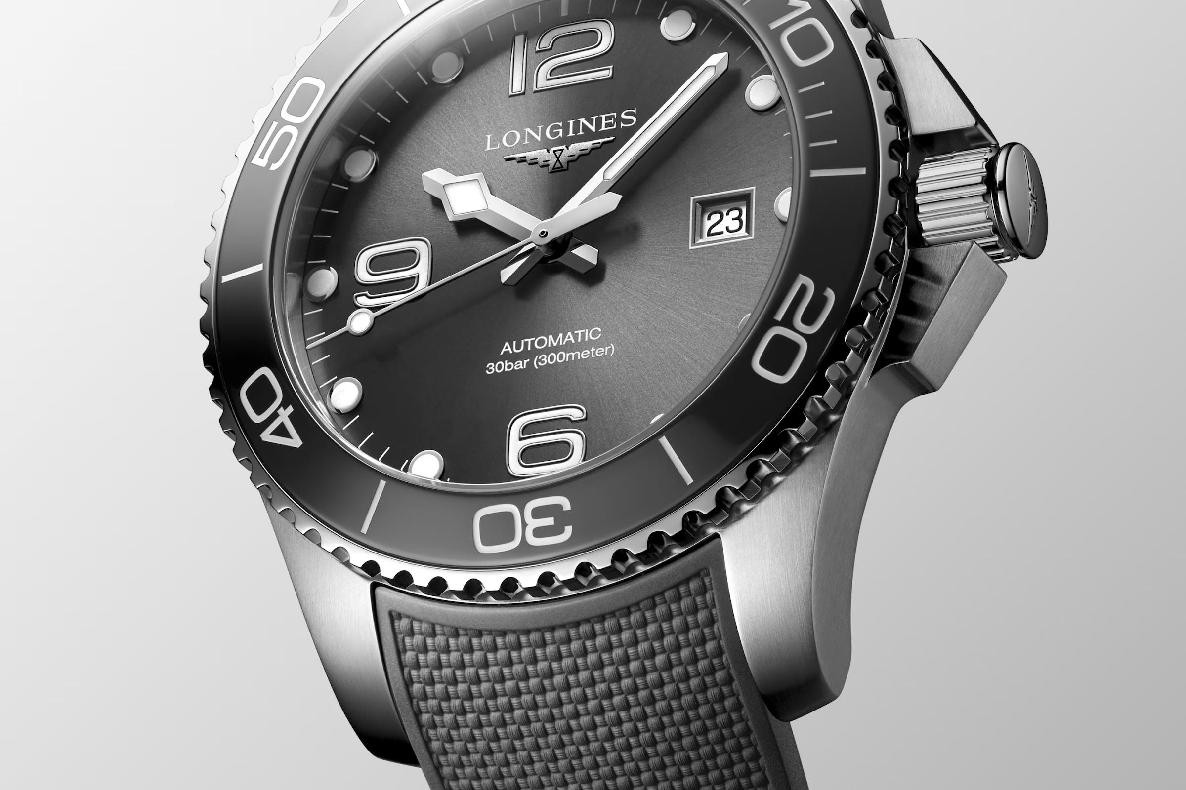 Đồng Hồ Longines Hydroconquest Nam 43mm Xám