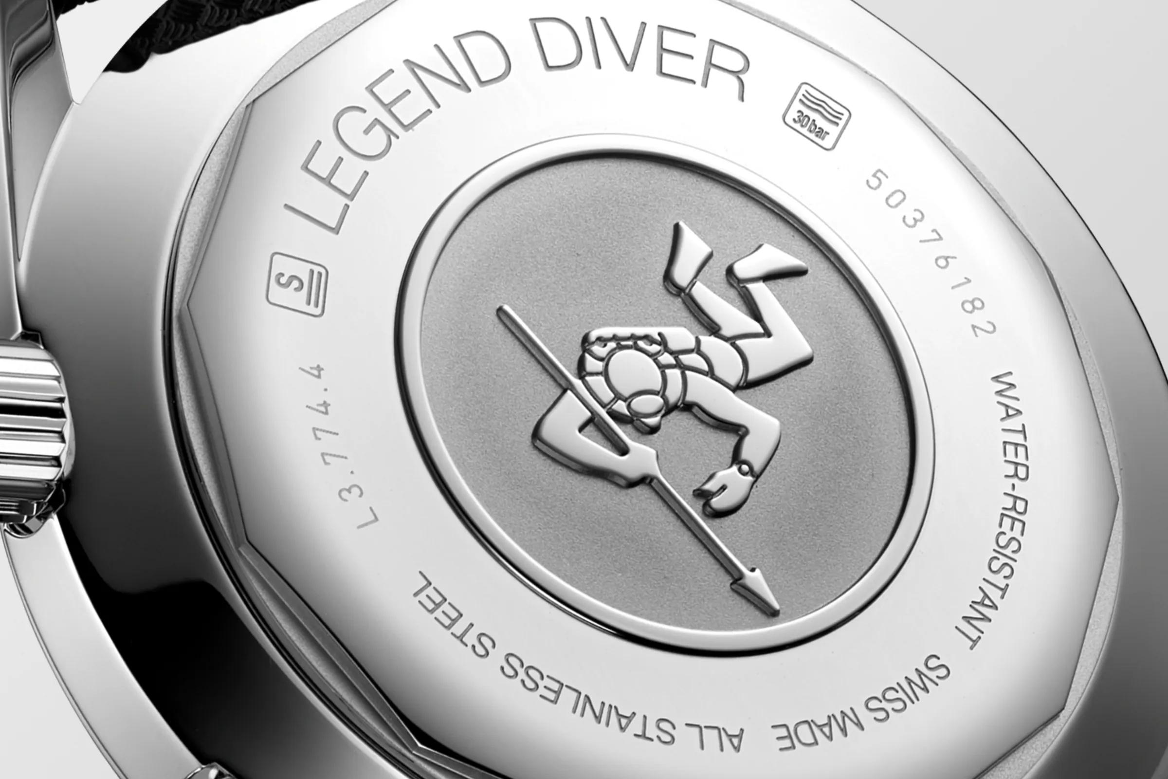 Đồng Hồ Longines The Longines Legend Diver Watch Nam 42mm Đen