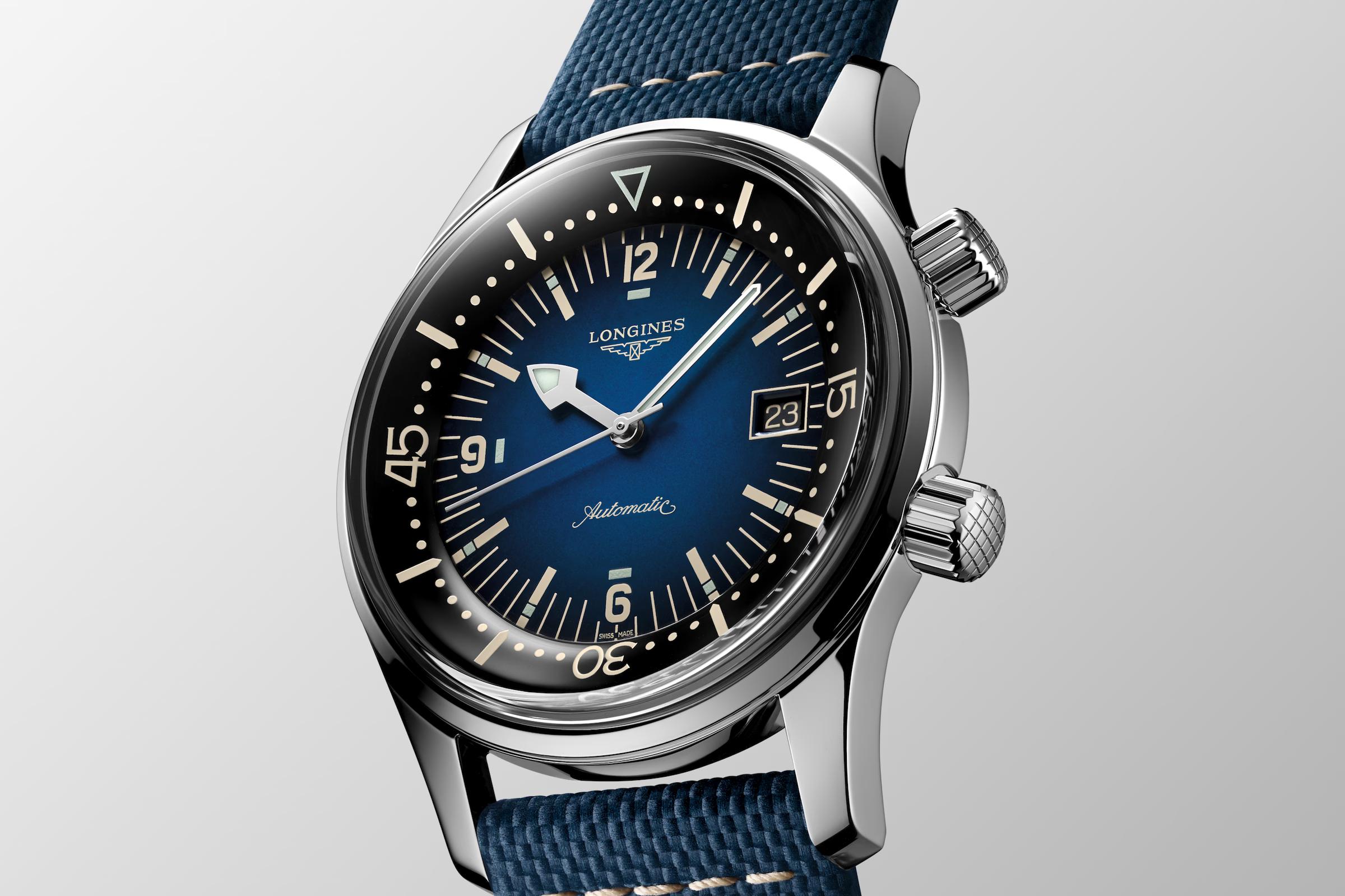 Đồng Hồ Longines The Longines Legend Diver Watch Nam 42mm Xanh