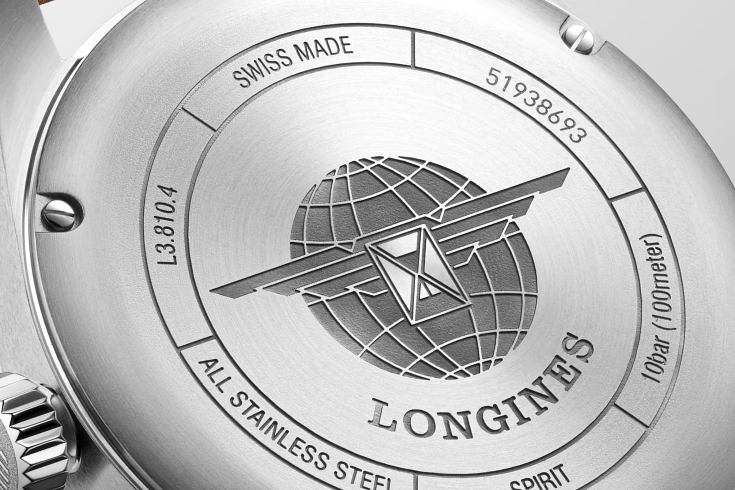 Đồng Hồ Longines Spirit Nam 40mm Nâu Xanh Lá