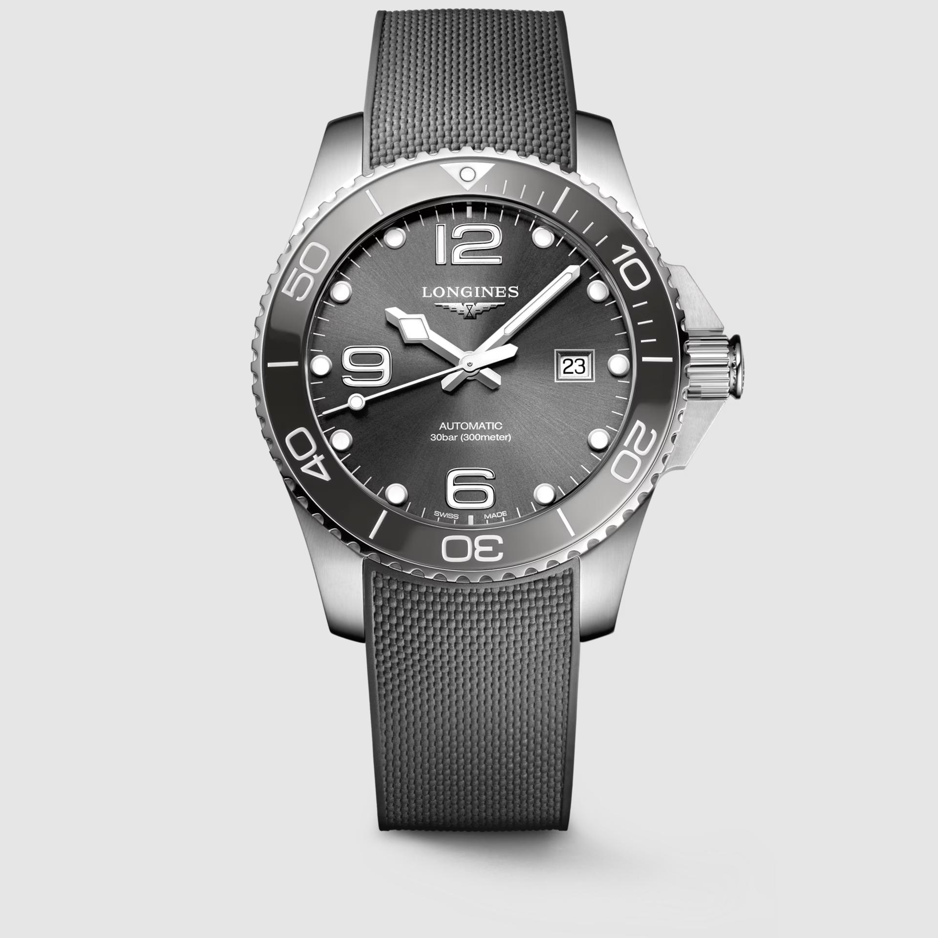 Đồng Hồ Longines Hydroconquest Nam 43mm Xám