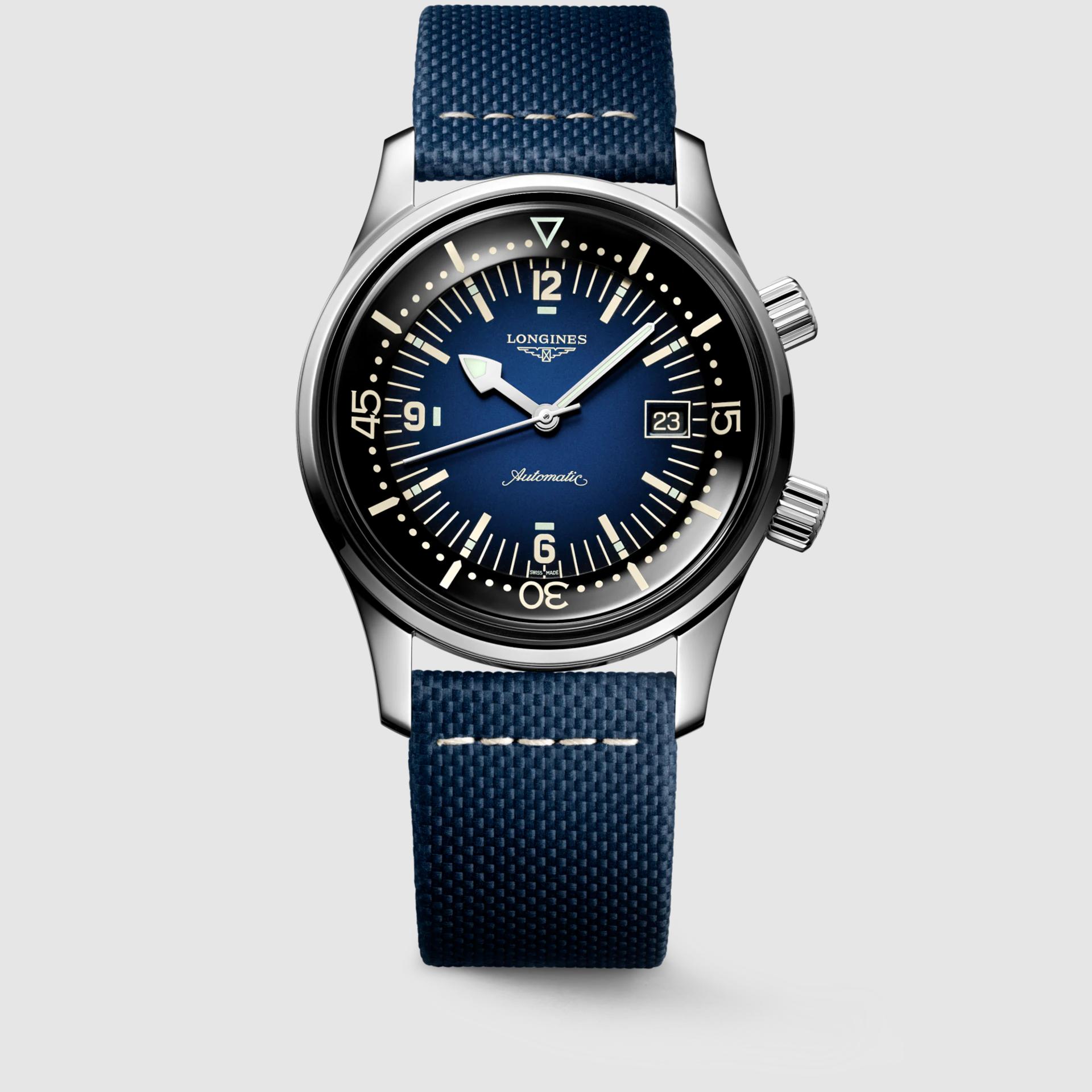 Đồng Hồ Longines The Longines Legend Diver Watch Nam 42mm Xanh