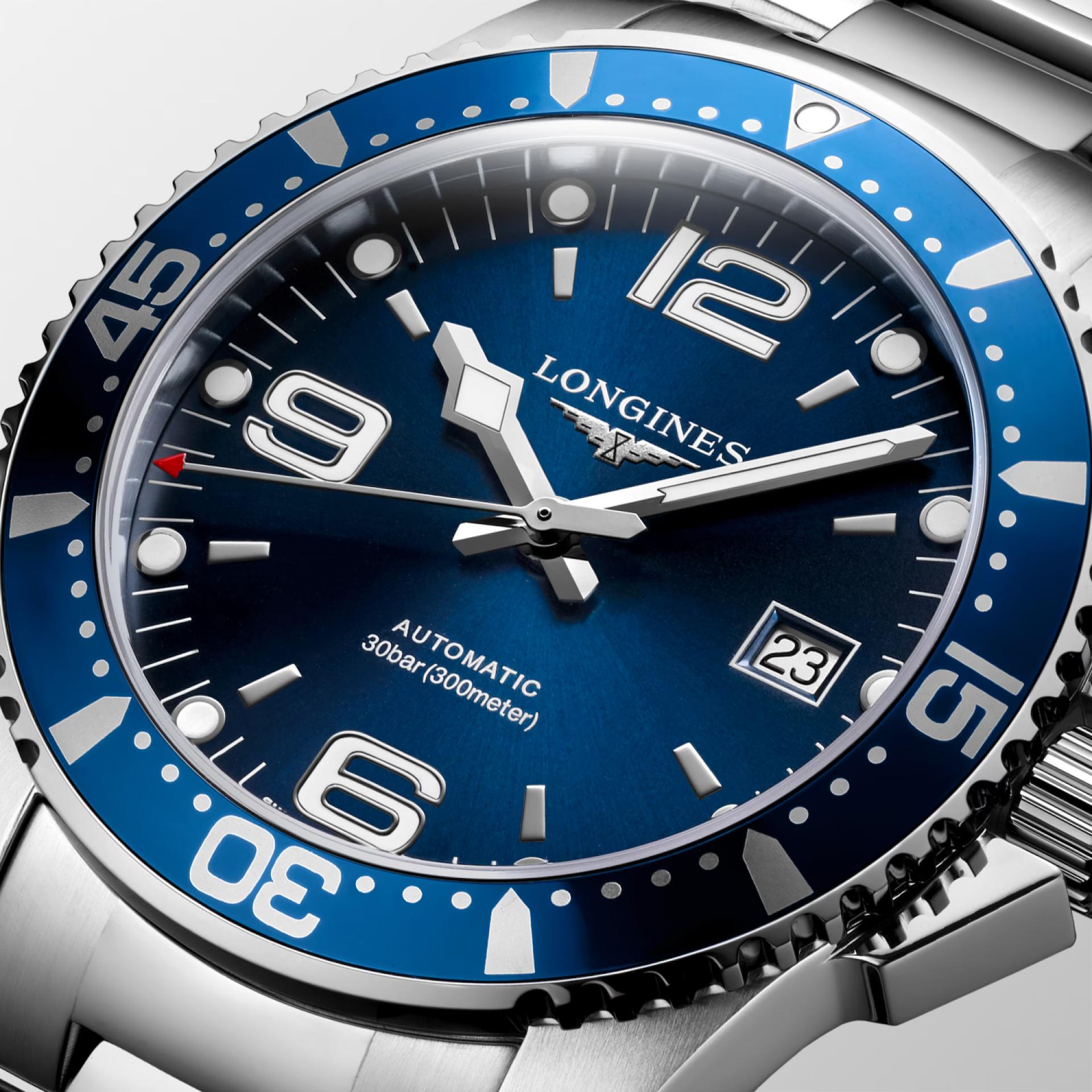 Đồng Hồ Longines Hydroconquest Nam 41mm Xanh Bạc