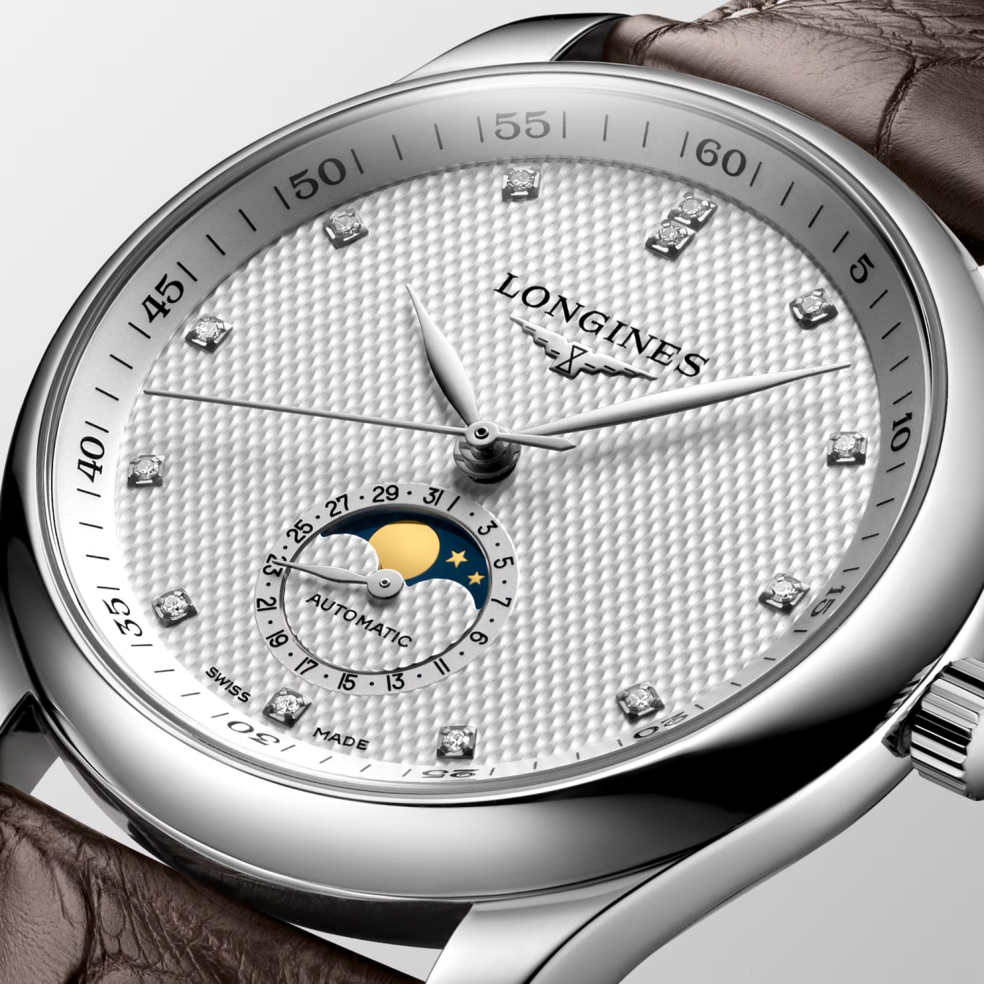 Đồng Hồ Longines The Longines Master Collection Nam 40mm Nâu Bạc