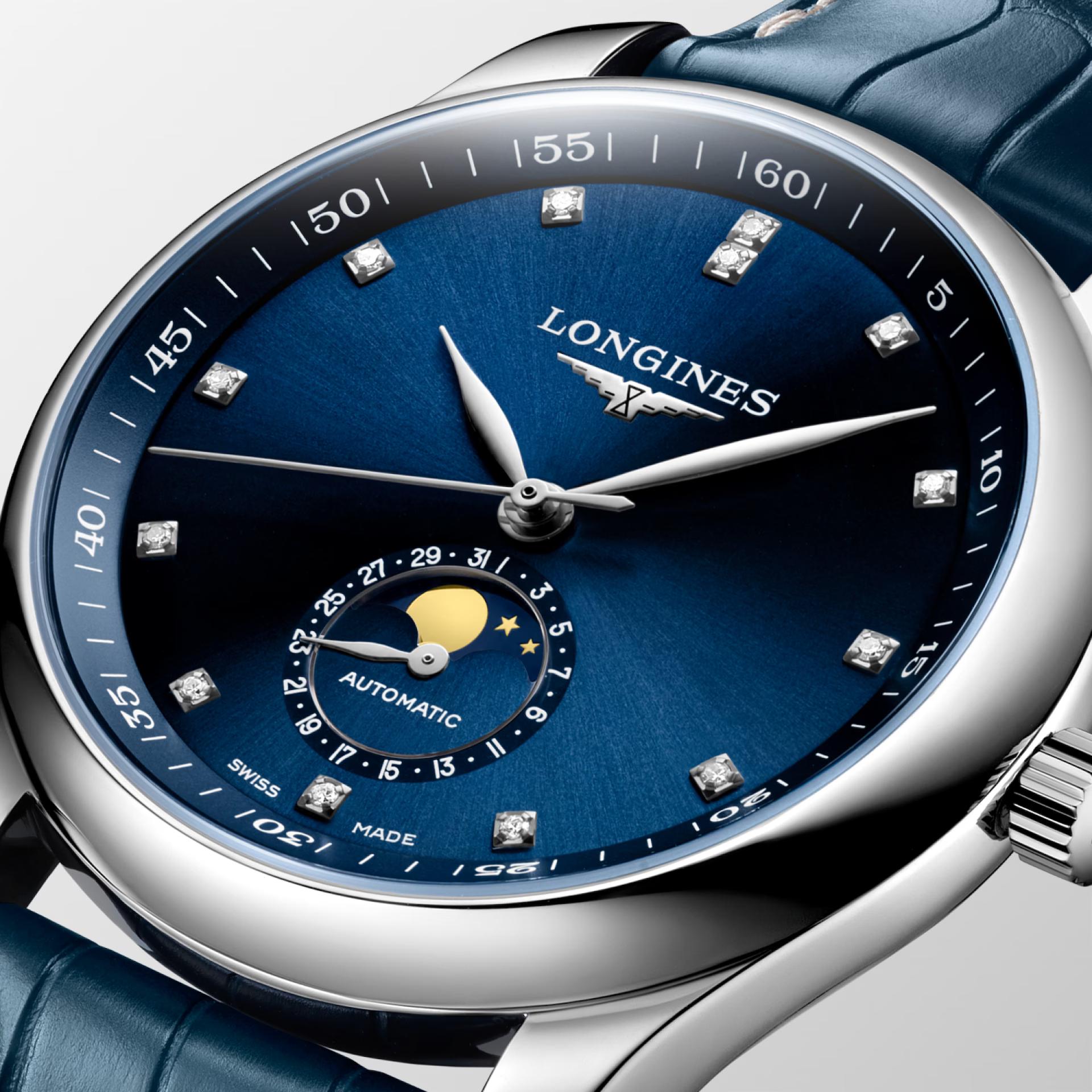 Đồng Hồ Longines The Longines Master Collection Nam 40mm Xanh Dương