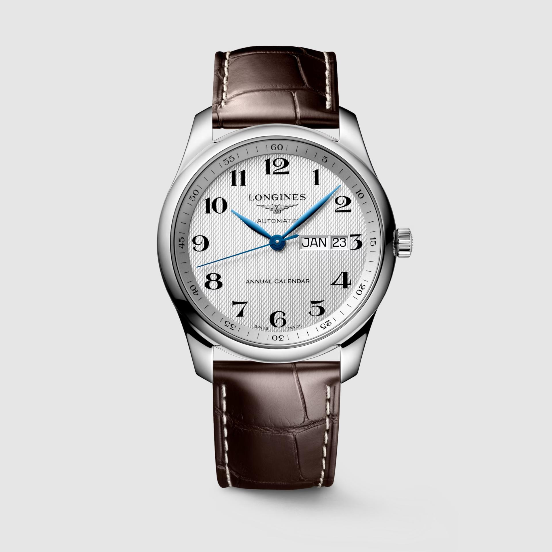 Đồng Hồ Longines The Longines Master Collection Nam 40mm Nâu Xám