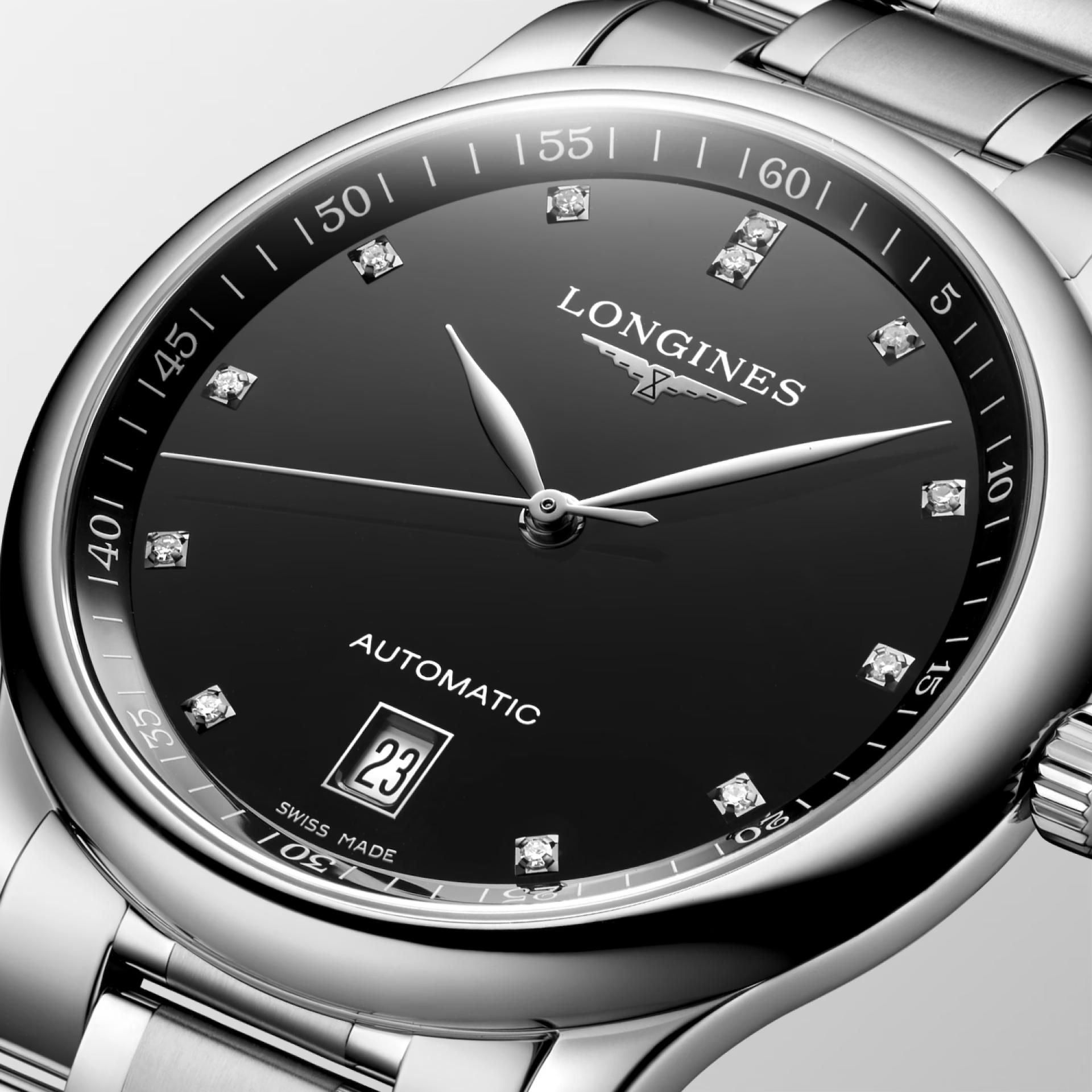 Đồng Hồ Longines The Longines Master Collection Nam 38.5mm Đen Xám