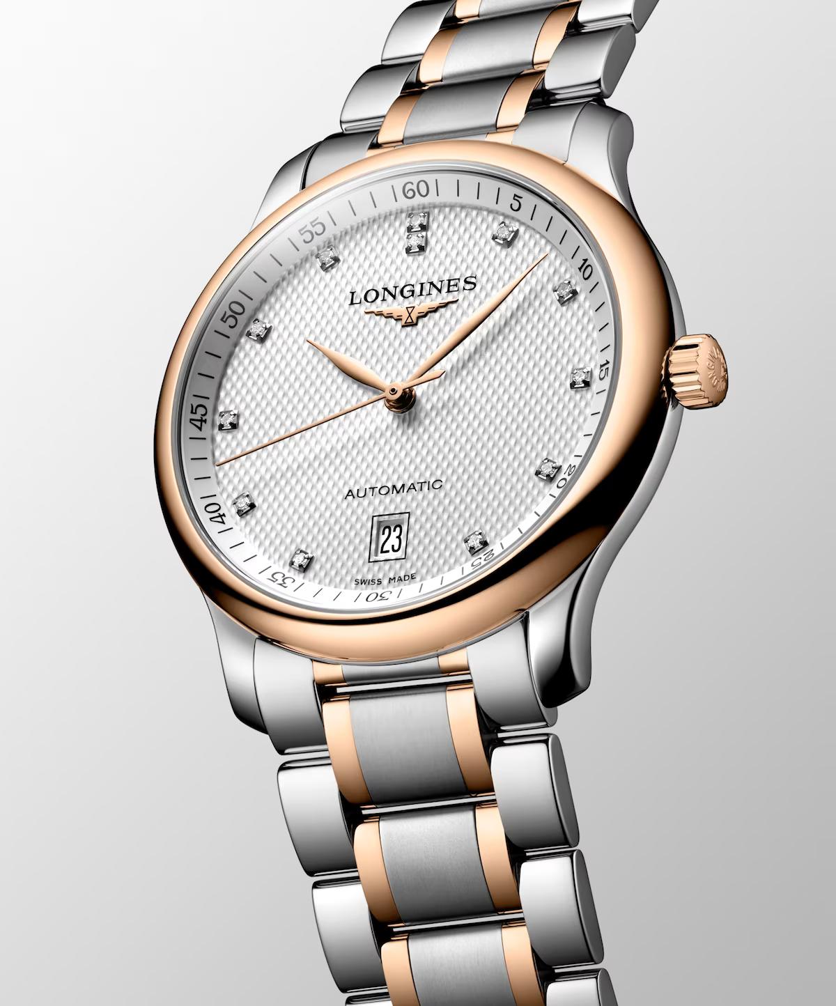 Đồng Hồ Longines The Longines Master Collection Nam 38.5mm Bạc Hồng