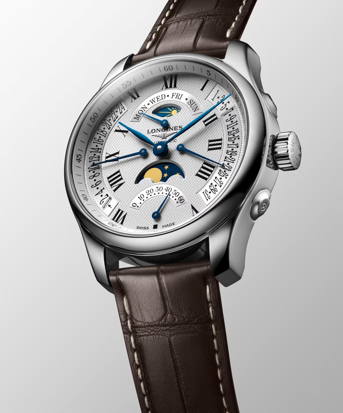 Đồng Hồ Longines The Longines Master Collection Nam 44mm Nâu Xám