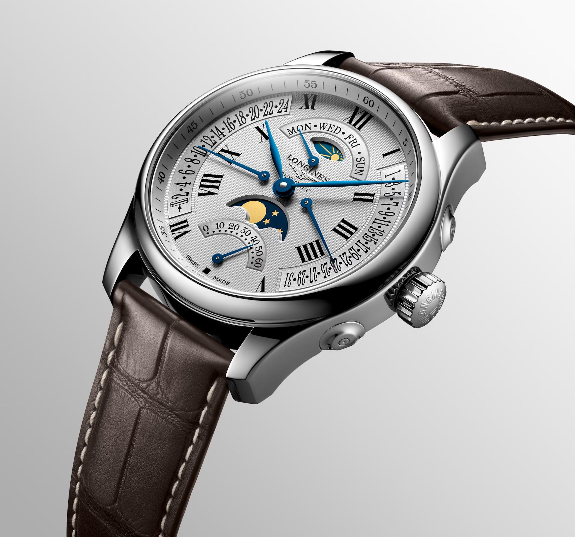 Đồng Hồ Longines The Longines Master Collection Nam 44mm Nâu Xám