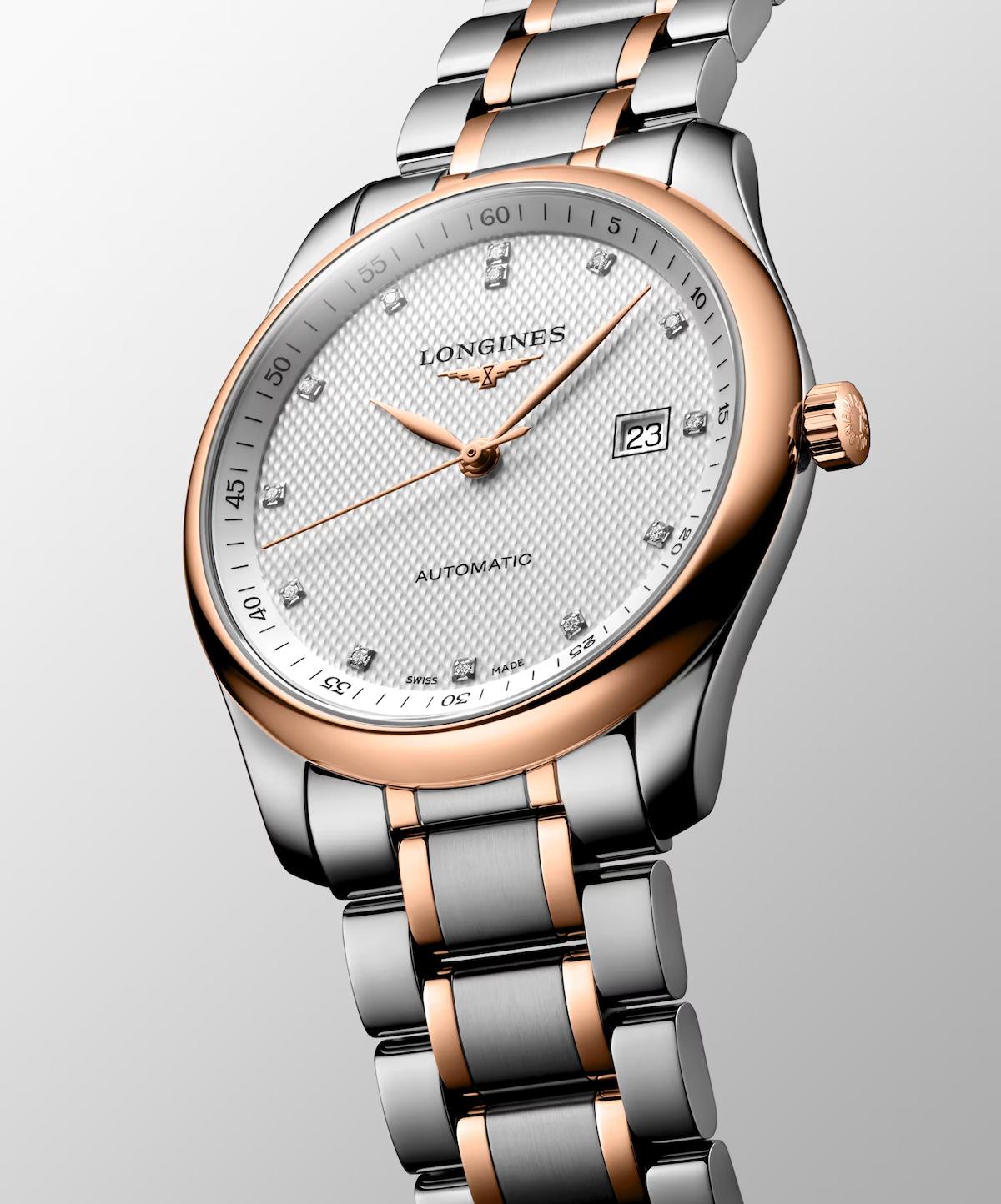 Đồng Hồ Longines The Longines Master Collection Nam 40mm Bạc Hồng