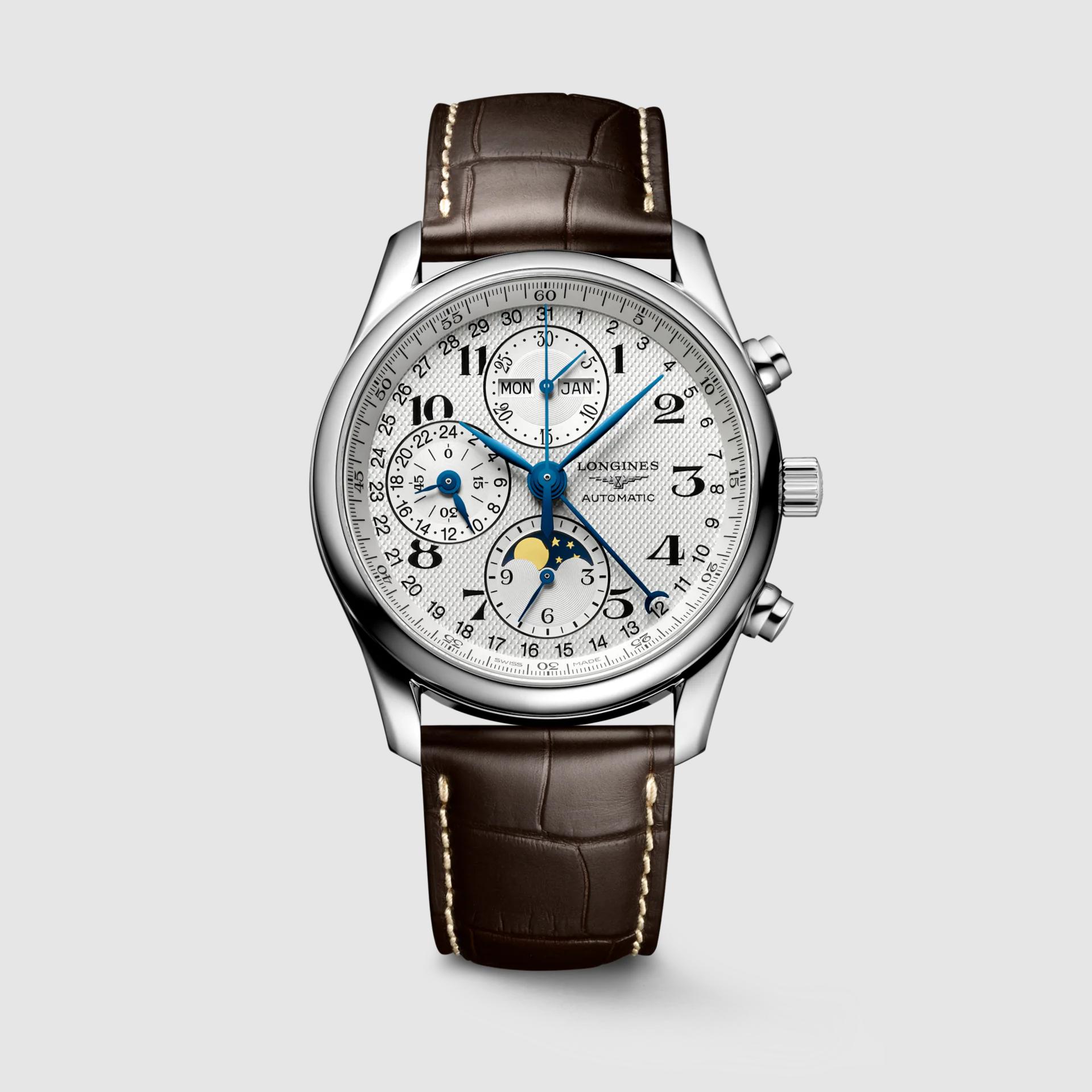 Đồng Hồ Longines The Longines Master Collection 40mm Nam Nâu Bạc