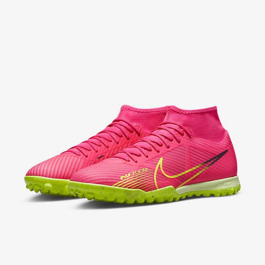 Giày Nike Mercurial Superfly 9 Academy Nữ Hồng Xanh