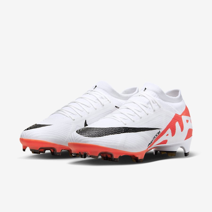 Giày Nike Mercurial Vapor 15 Pro Nam Trắng Cam  