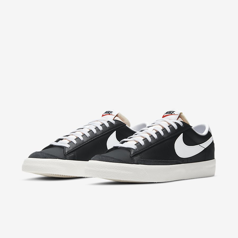 Giày Nike Blazer Low '77 Vintage Nam Đen Trắng 