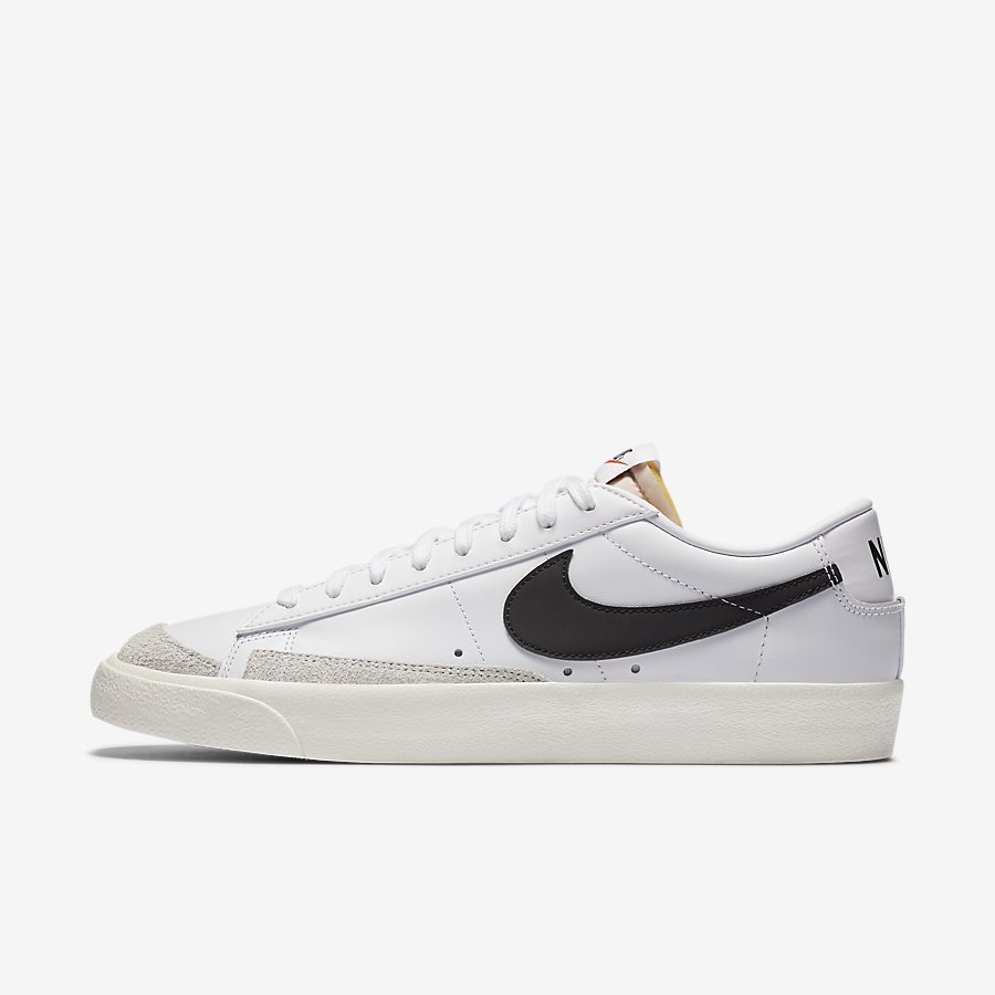 Giày Nike Blazer Low '77 Vintage Nam Trắng Đen