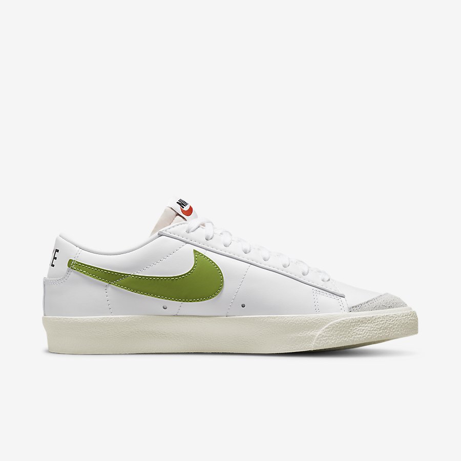 Giày Nike Blazer Low '77 Vintage Nam Trắng Xanh 