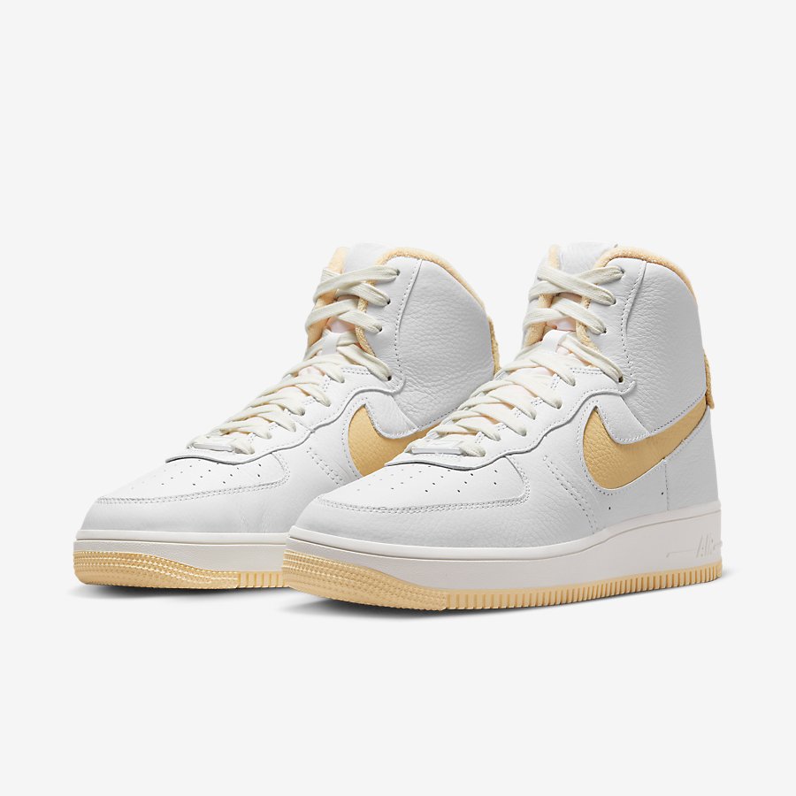 Giày Nike Air Force 1 Sculpt Nữ Trắng Be