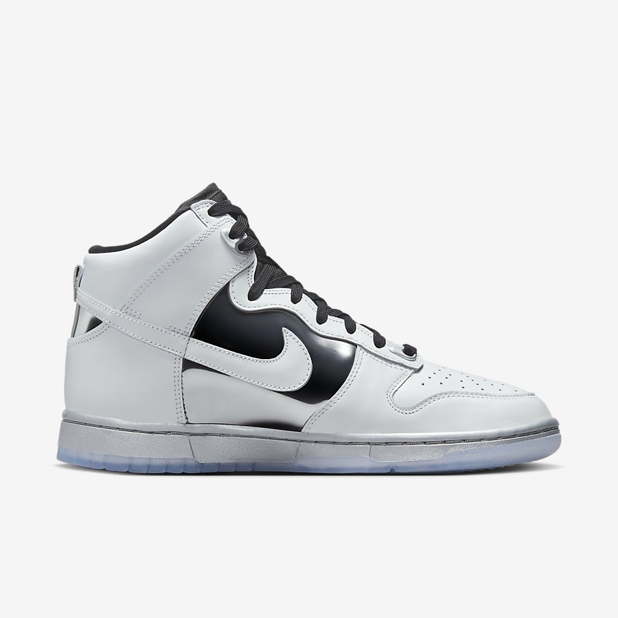 Giày Nike Dunk High Se Nữ Trắng Đen