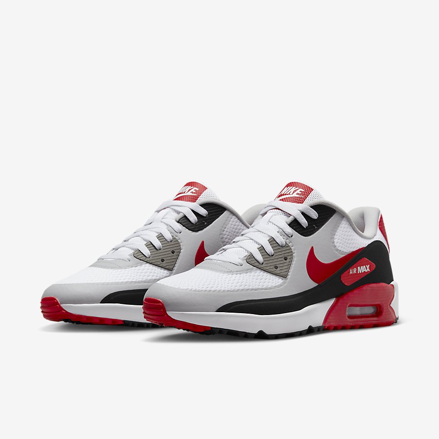 Giày Nike Air Max 90 G Nữ Trắng Đỏ