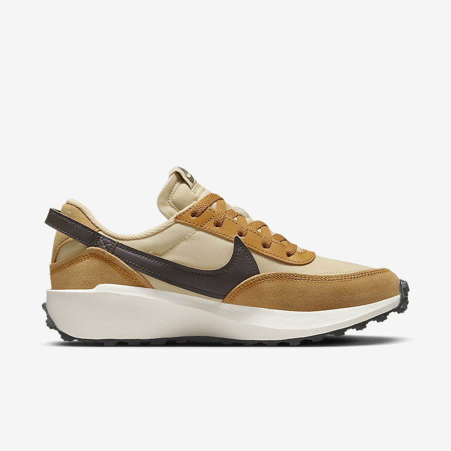 Giày Nike Waffle Debut Nữ Nâu Đen