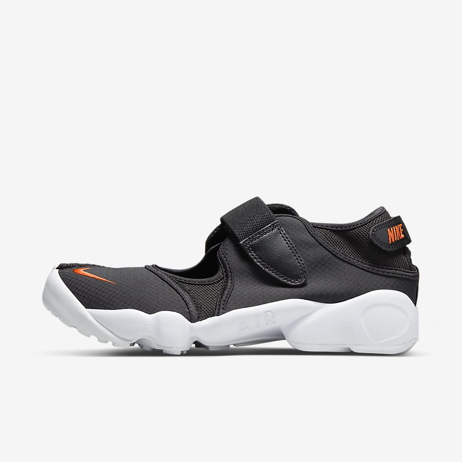 Dép Nike Air Rift Breathe Đen Cam