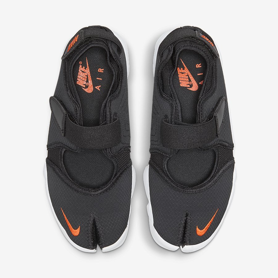 Dép Nike Air Rift Breathe Đen Cam