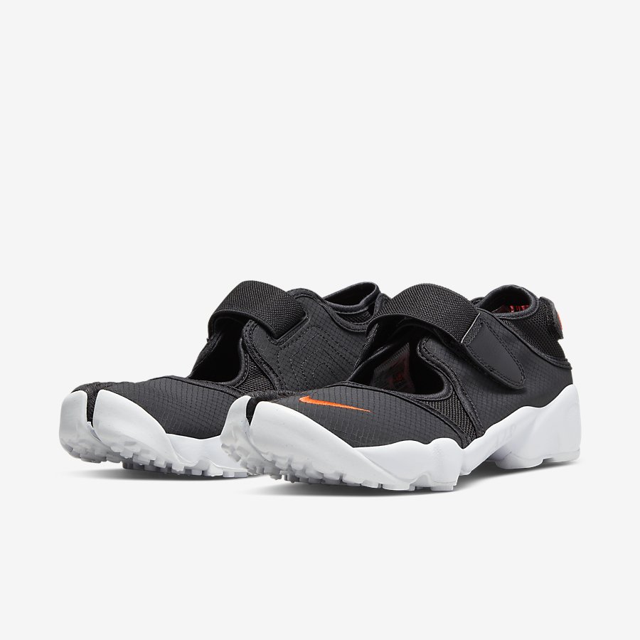 Dép Nike Air Rift Breathe Đen Cam